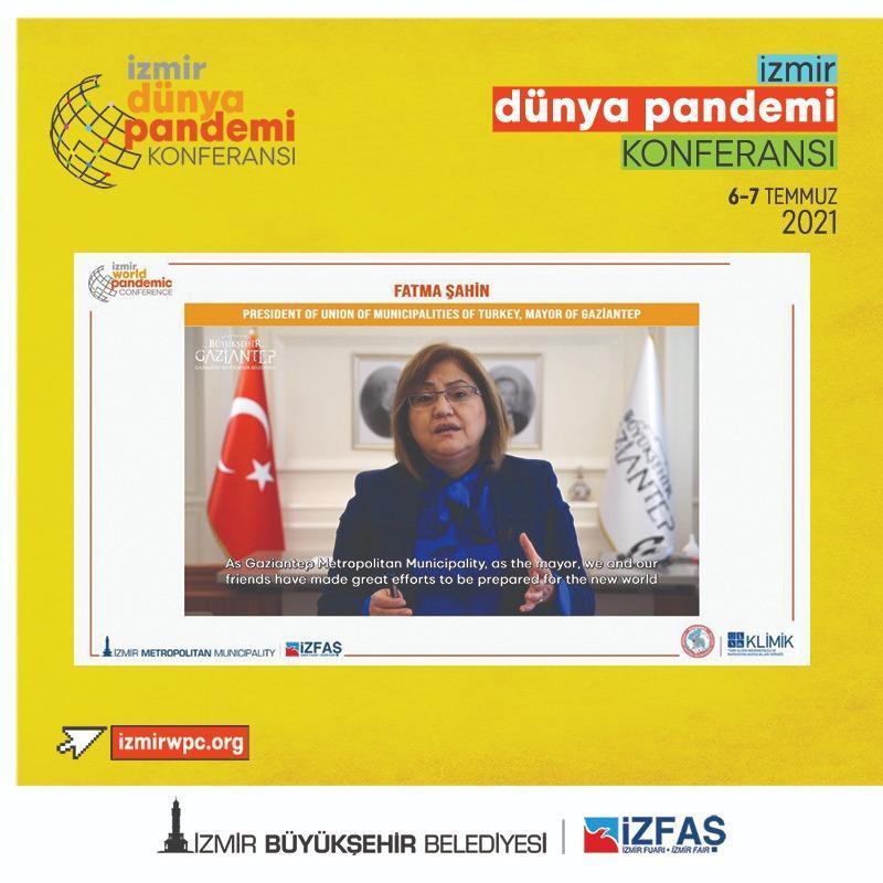 İzmir Büyükşehir Belediyesi öncülüğünde Dünya Pandemi Konferansı başladı