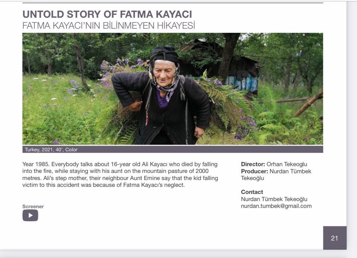 Yaylada tek başına yaşayan ‘Robinson Nine’ belgeseline İtalya’dan ödül