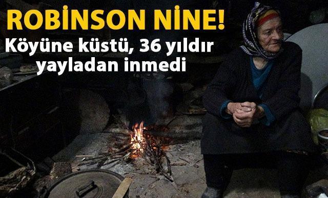 Yaylada tek başına yaşayan ‘Robinson Nine’ belgeseline İtalya’dan ödül