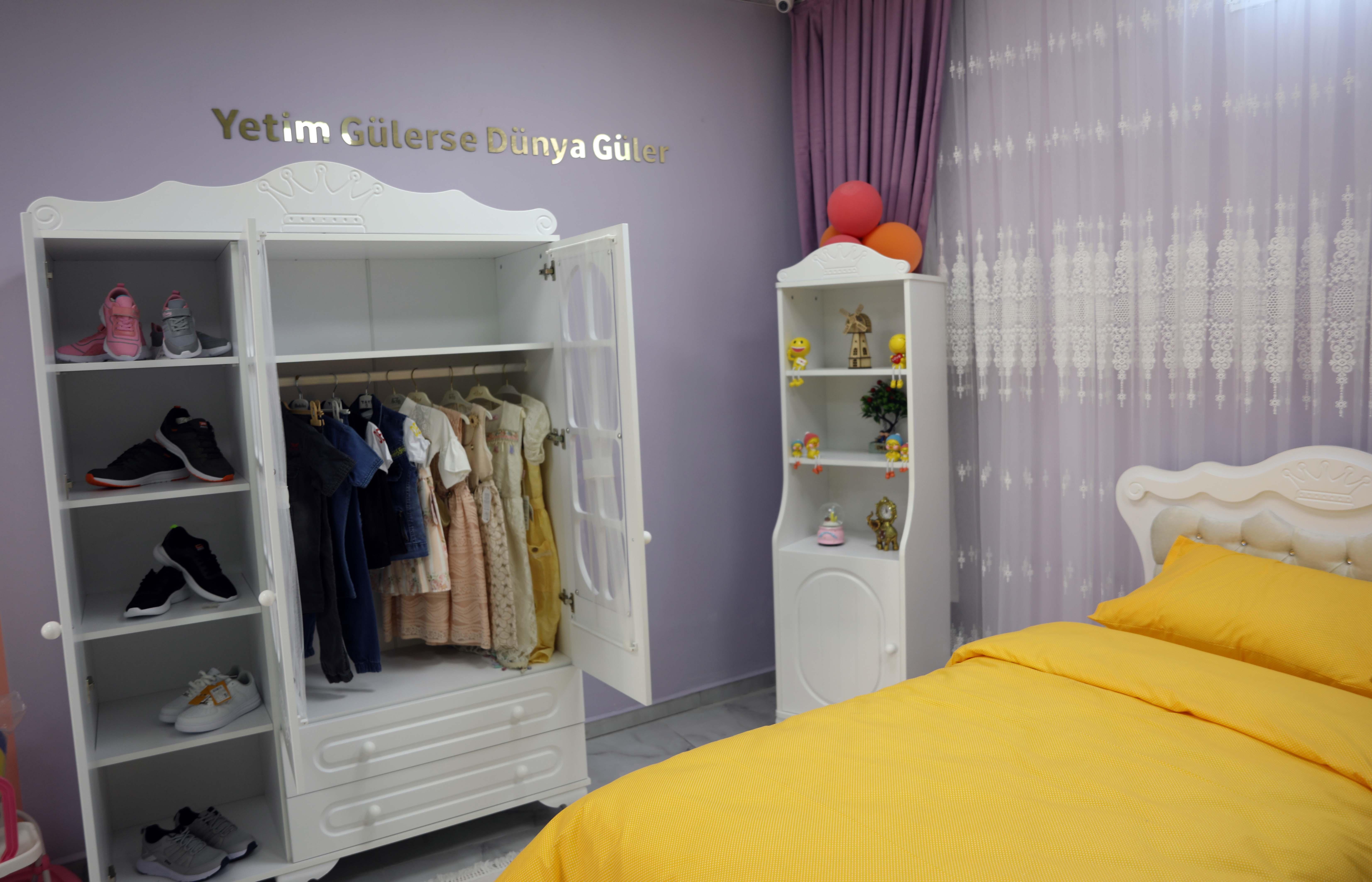 350 yetim ve öksüz çocuğun özel oda hayali gerçekleştirildi