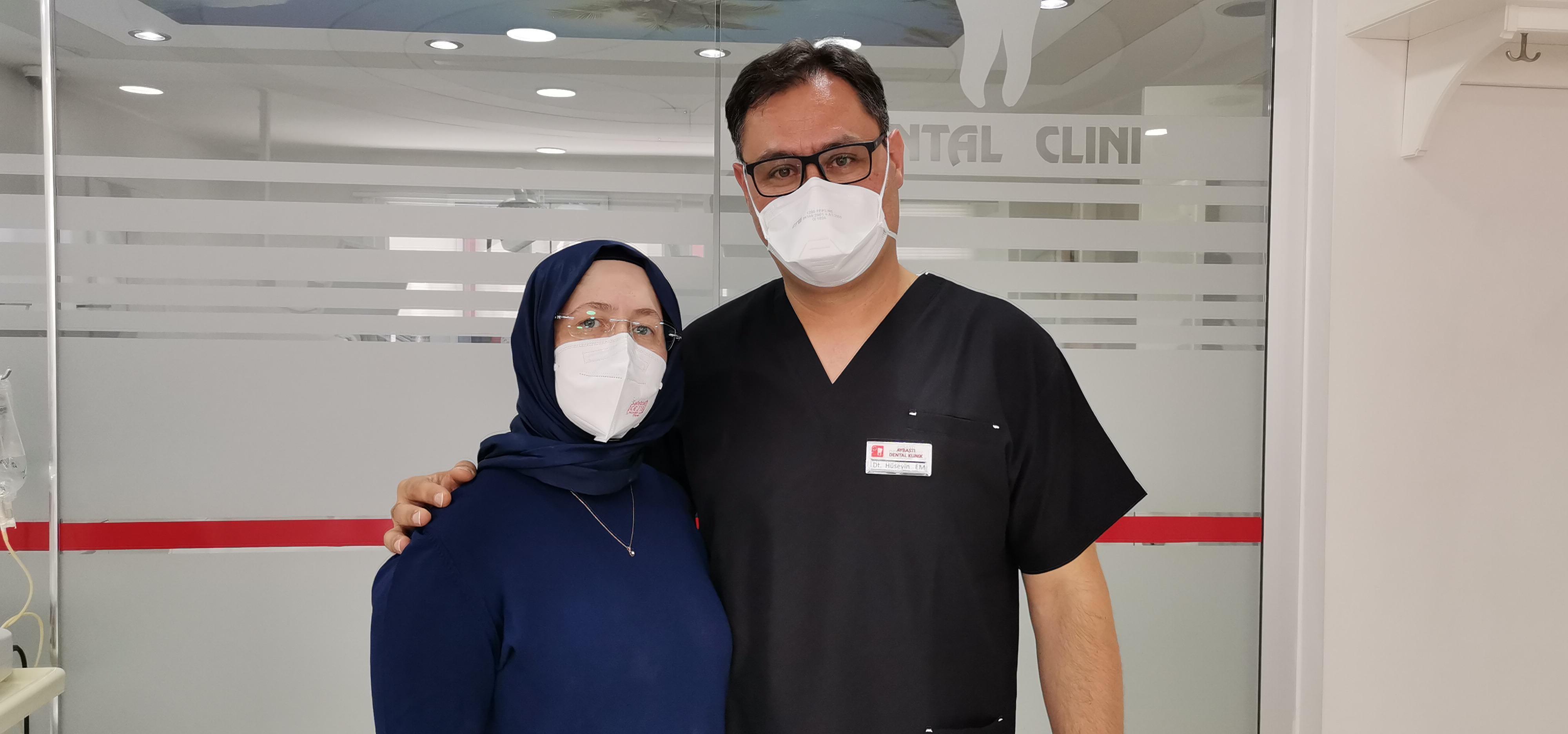 Diş hekimi eşine ameliyattayken aşı yapan Saliha hemşire: Gurur duydum