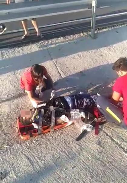 Kazadan kaçarken kaza yaptı: 2si çocuk, 6 yaralı