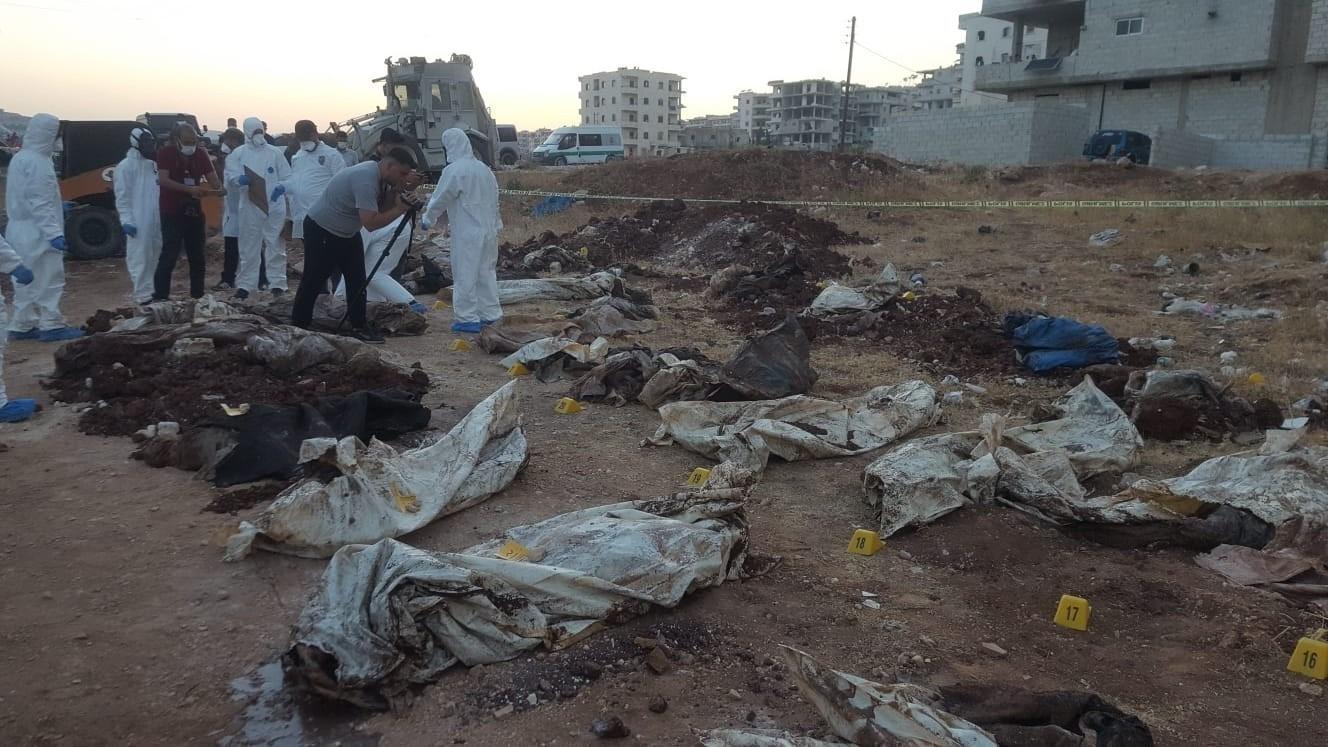 In Syria, 68 bodies massacred by PKK/YPG/PYD found in the mass grave