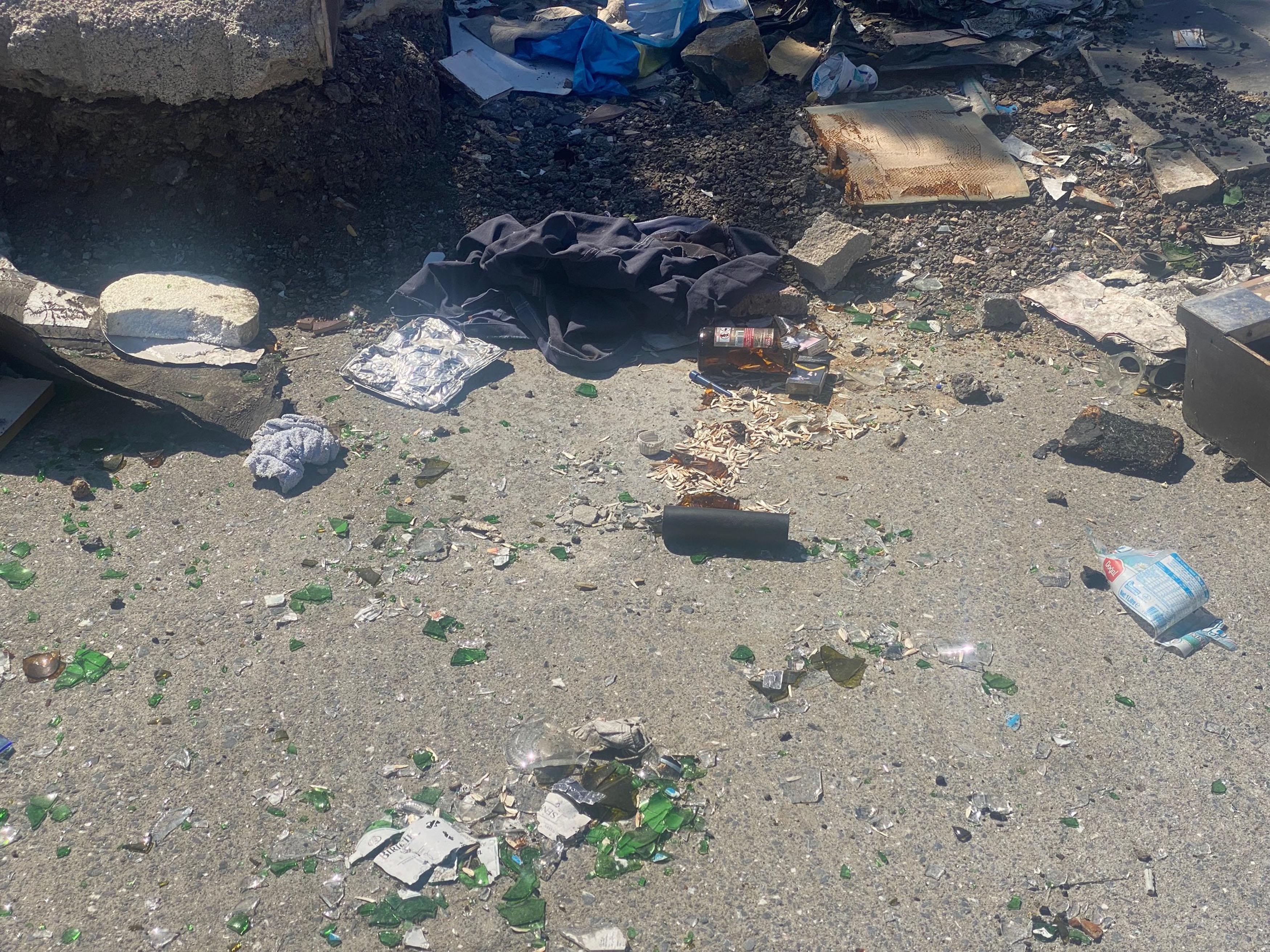 Ataşehirde mahalle ortasında korku alanı