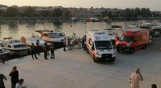 Samatya açıklarında kaybolan kişinin cesedine ulaşıldı