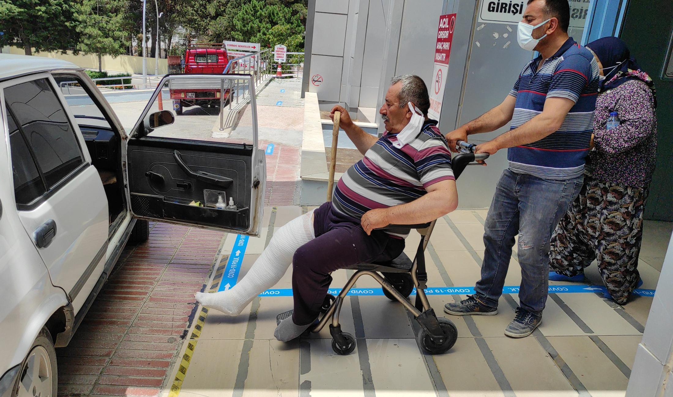 Bursada acemi kasaplar hastanelik oldu