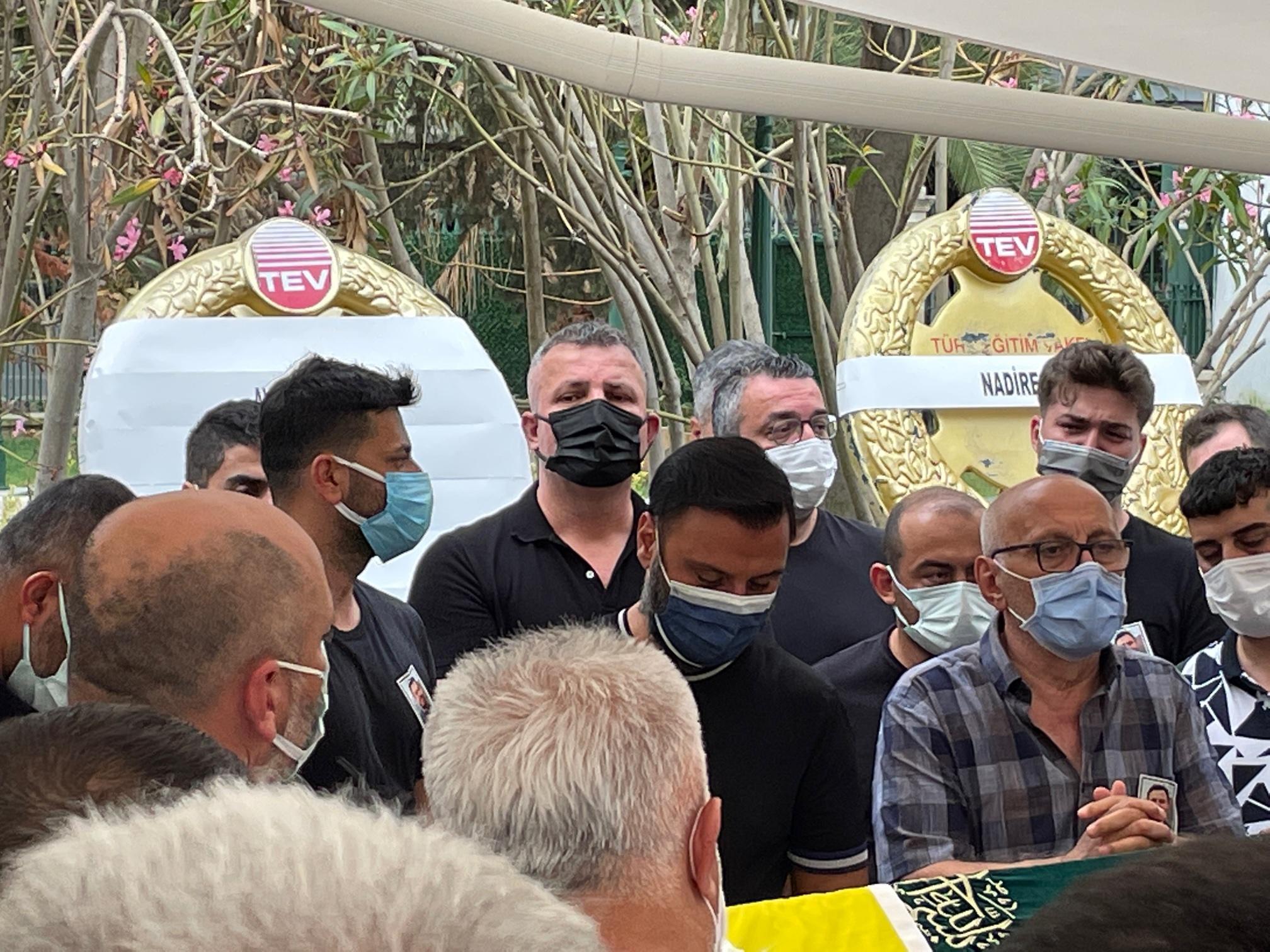 Alişanın kardeşi Selçuk Tektaş son yolculuğuna uğurlandı