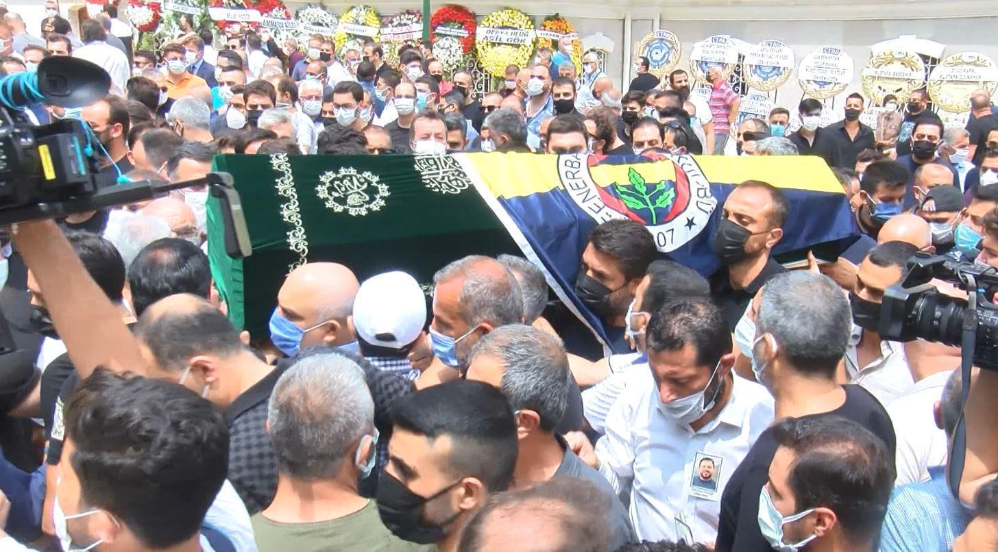 Alişanın kardeşi Selçuk Tektaş son yolculuğuna uğurlandı