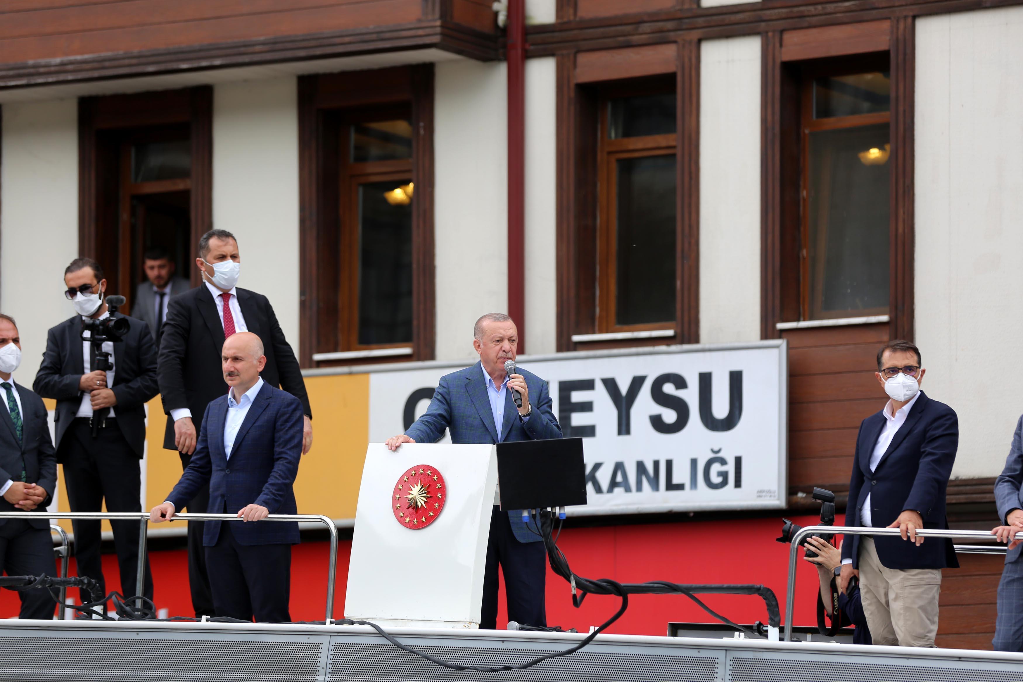 Erdoğan: Küresel ısınmayla dünyadaki ilahi dengenin bozulmaya başladığını görüyoruz