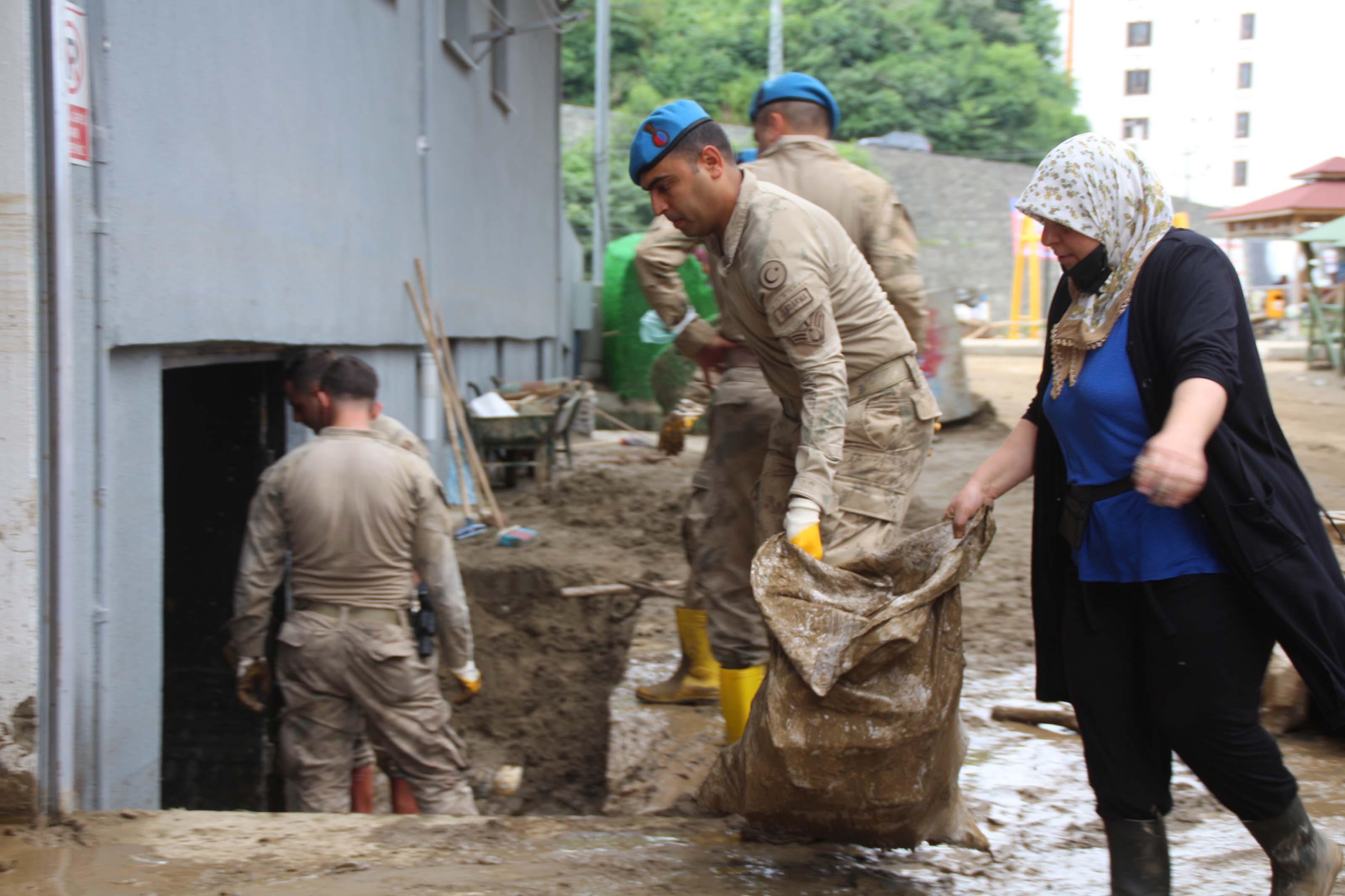 The toll of the flood disaster in Artvin is heavy; 39 buildings were destroyed, 1,459 damaged