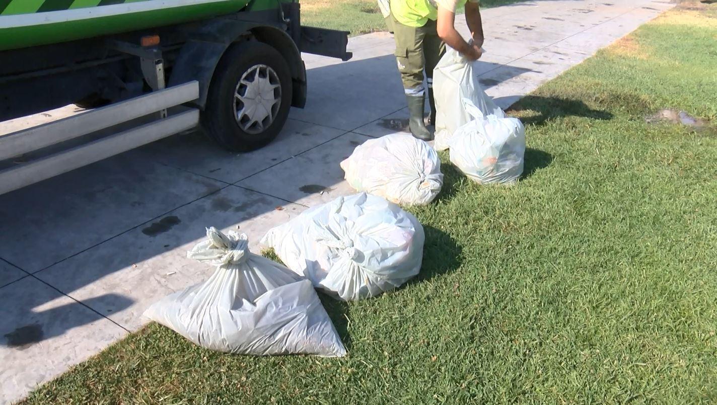 Bayram tatili haftasında İstanbulda 817 ton çöp toplandı