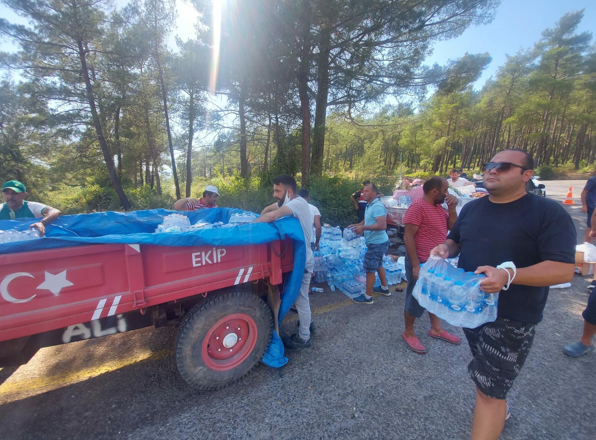 Marmaristeki orman yangınında 2nci gün; 1 ölü