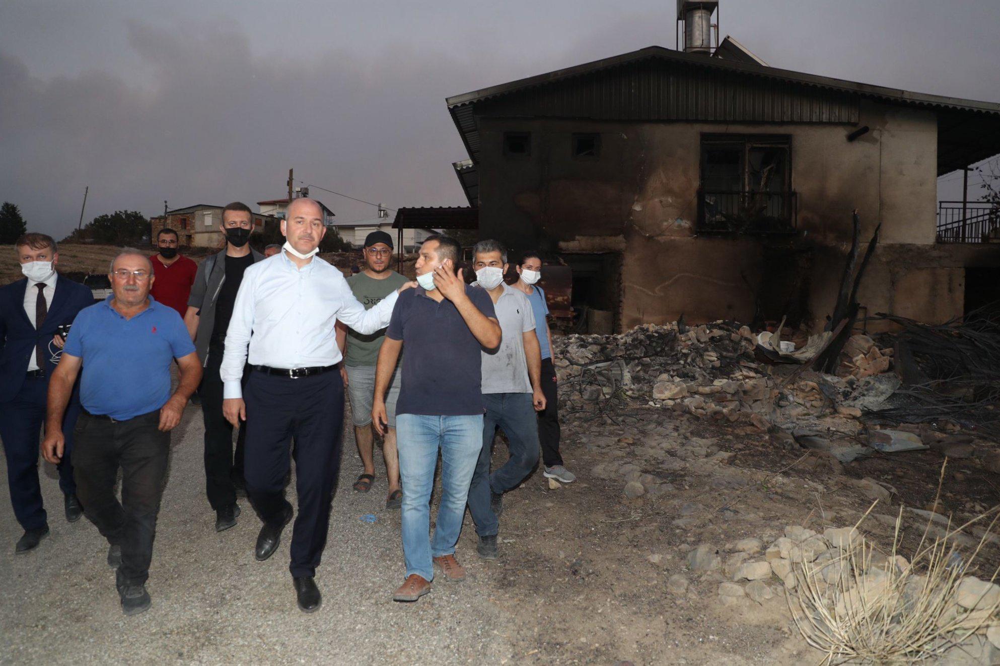 Manavgattaki büyük yangın 4üncü gününde; 2 orman işçisi yaşamını yitirdi