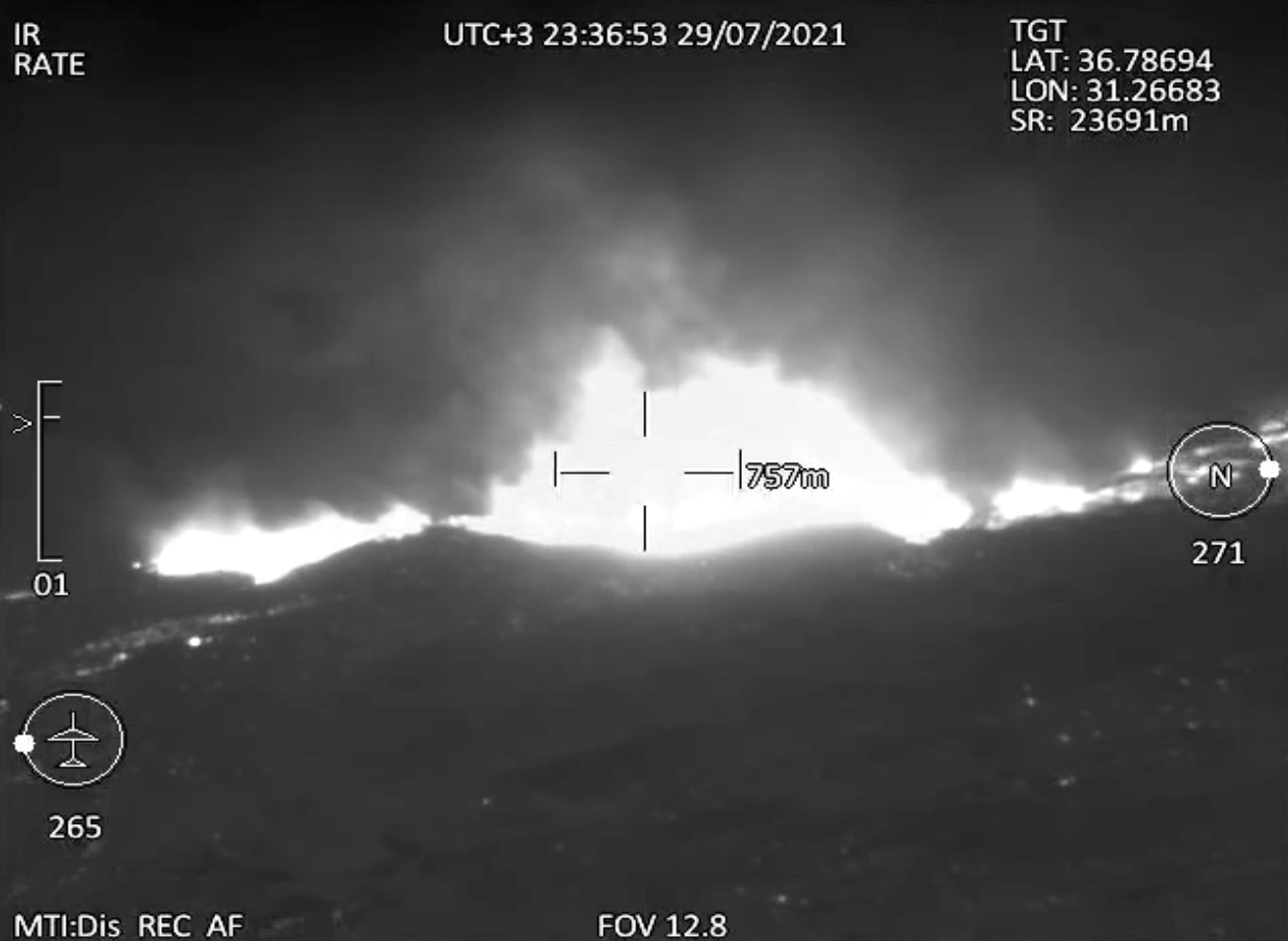 Manavgattaki büyük yangın 4üncü gününde; 2 orman işçisi yaşamını yitirdi