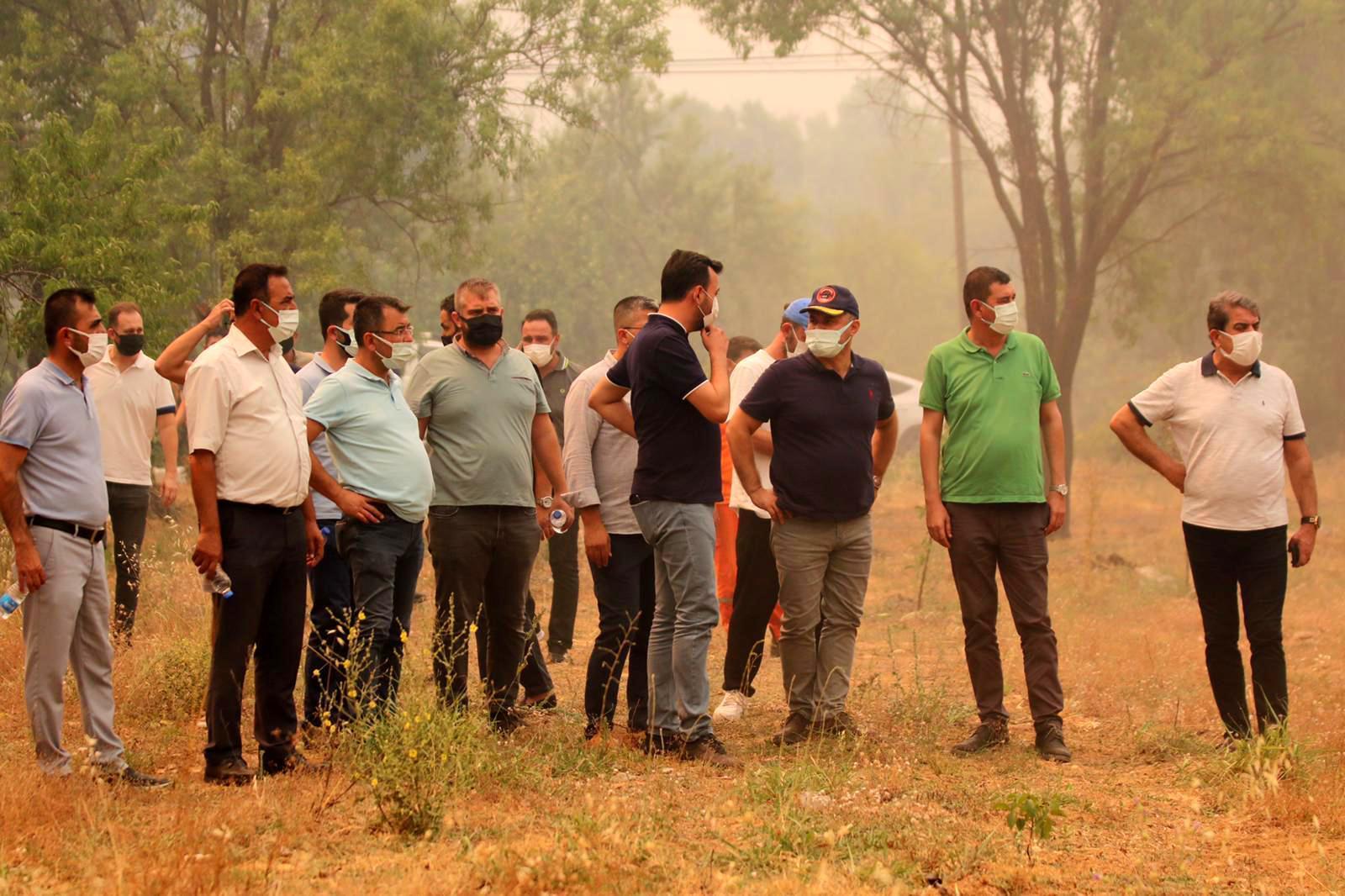 Manavgattaki büyük yangın 4üncü gününde; 2 orman işçisi yaşamını yitirdi