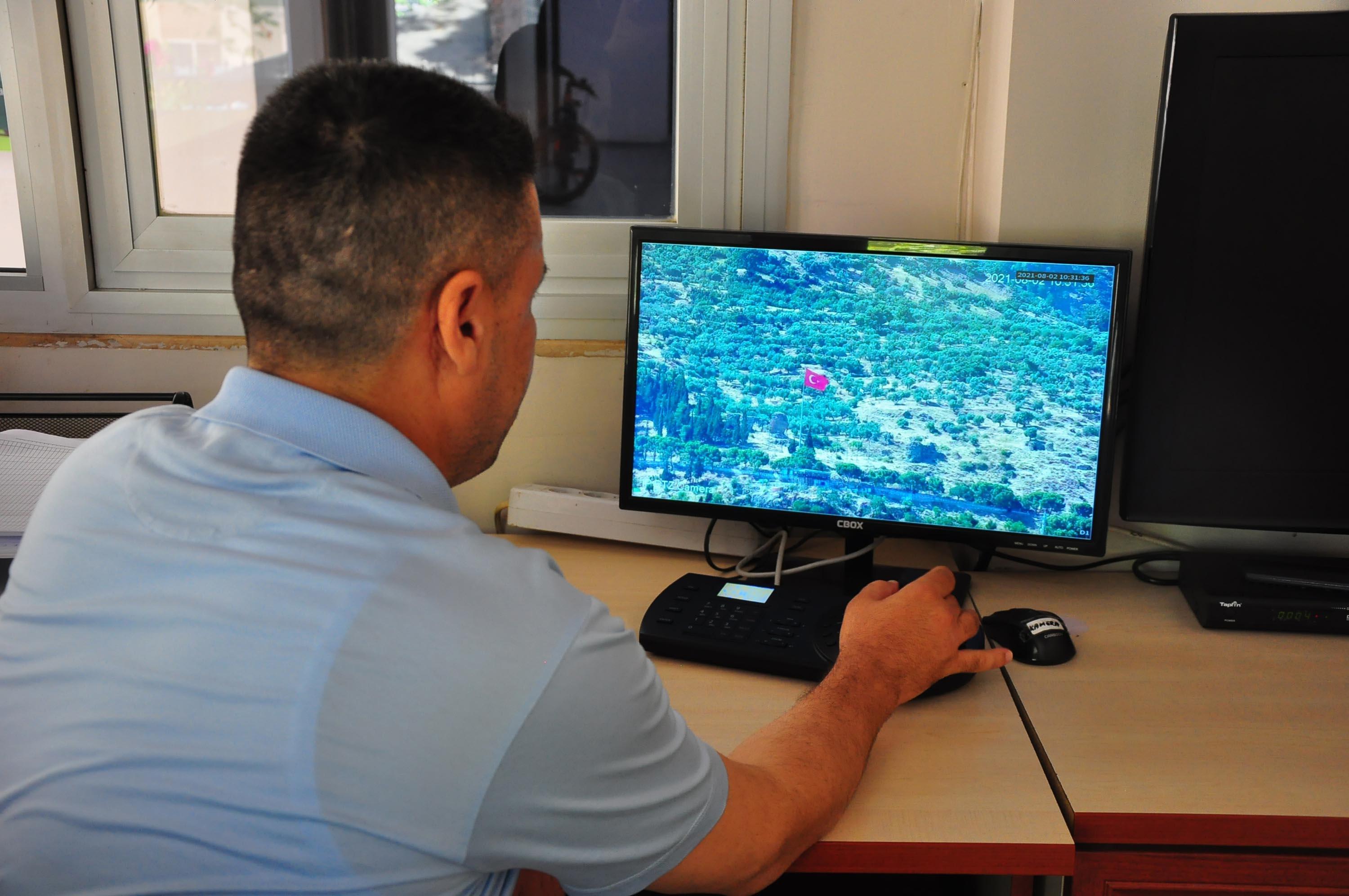 Manisanın akciğerlerine kameralı önlem