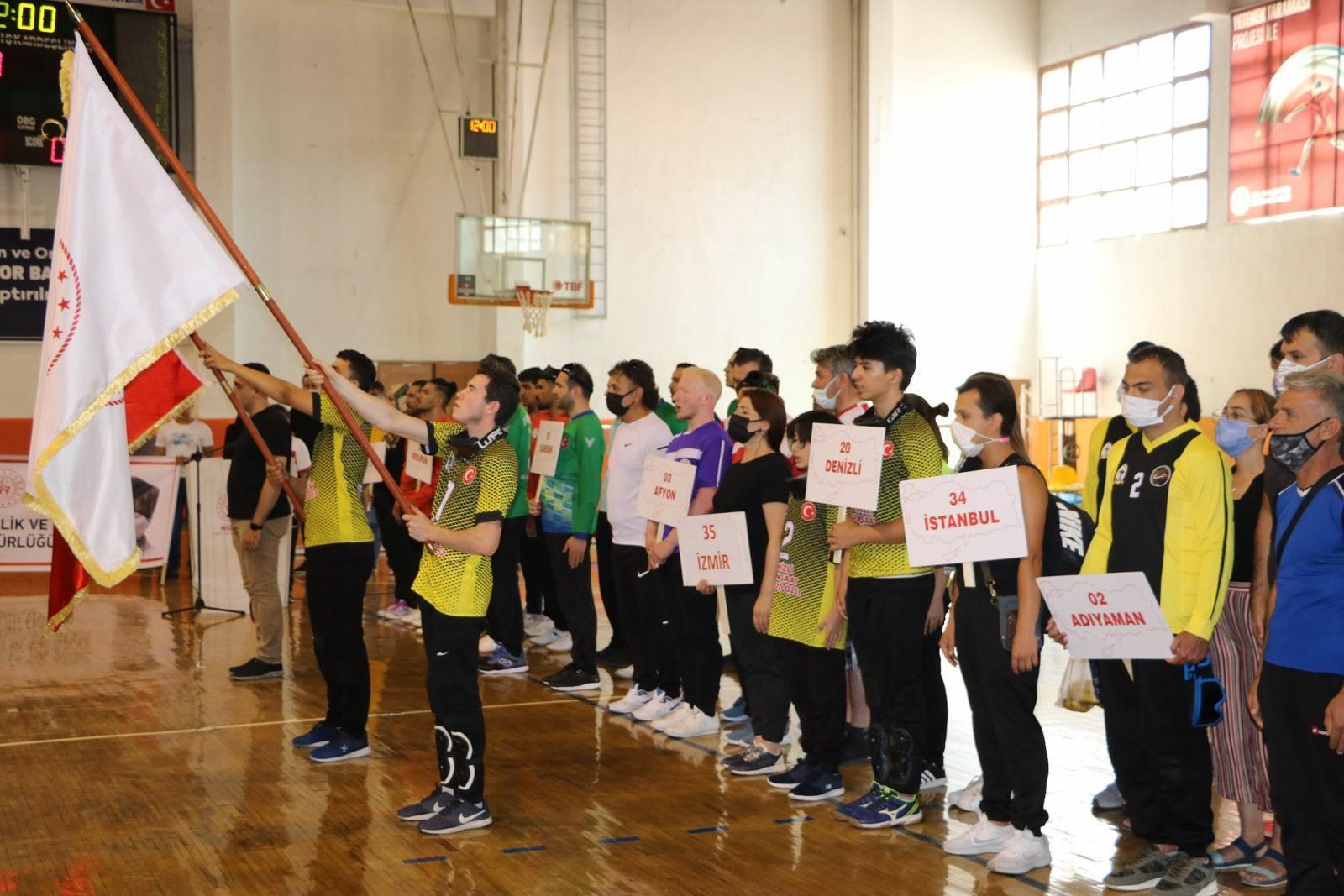 Goalball turnuvaları Niğde’de başladı