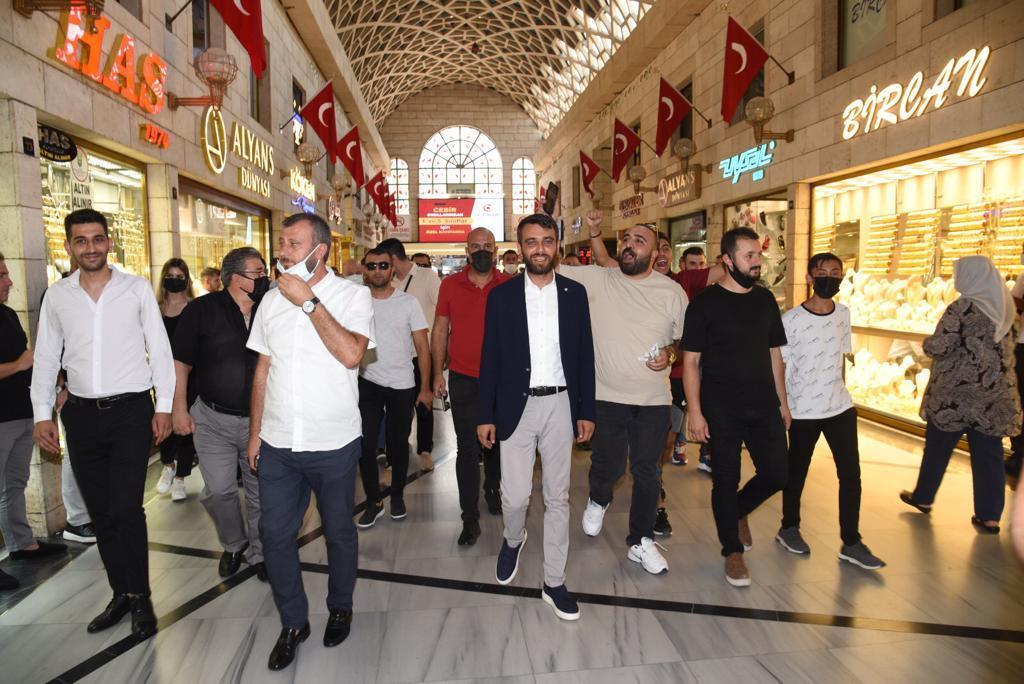 Bursa esnafı, Bursaspora destek için kenetlendi