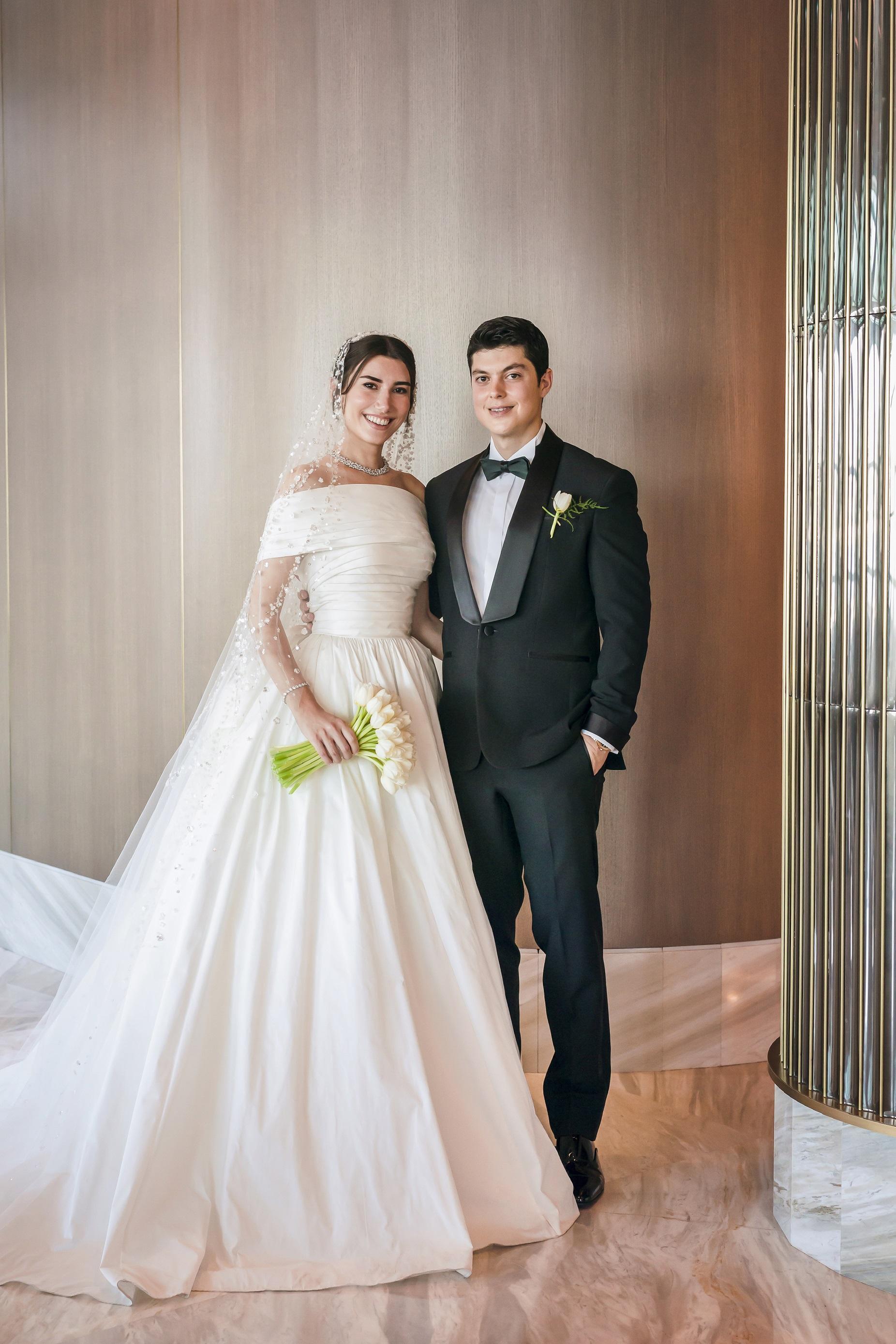 Nazlıcan Sagun ile Mehmet Emin Çiftçi evlendi