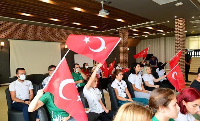 Trabzon’da olimpiyat madalyası sevinci