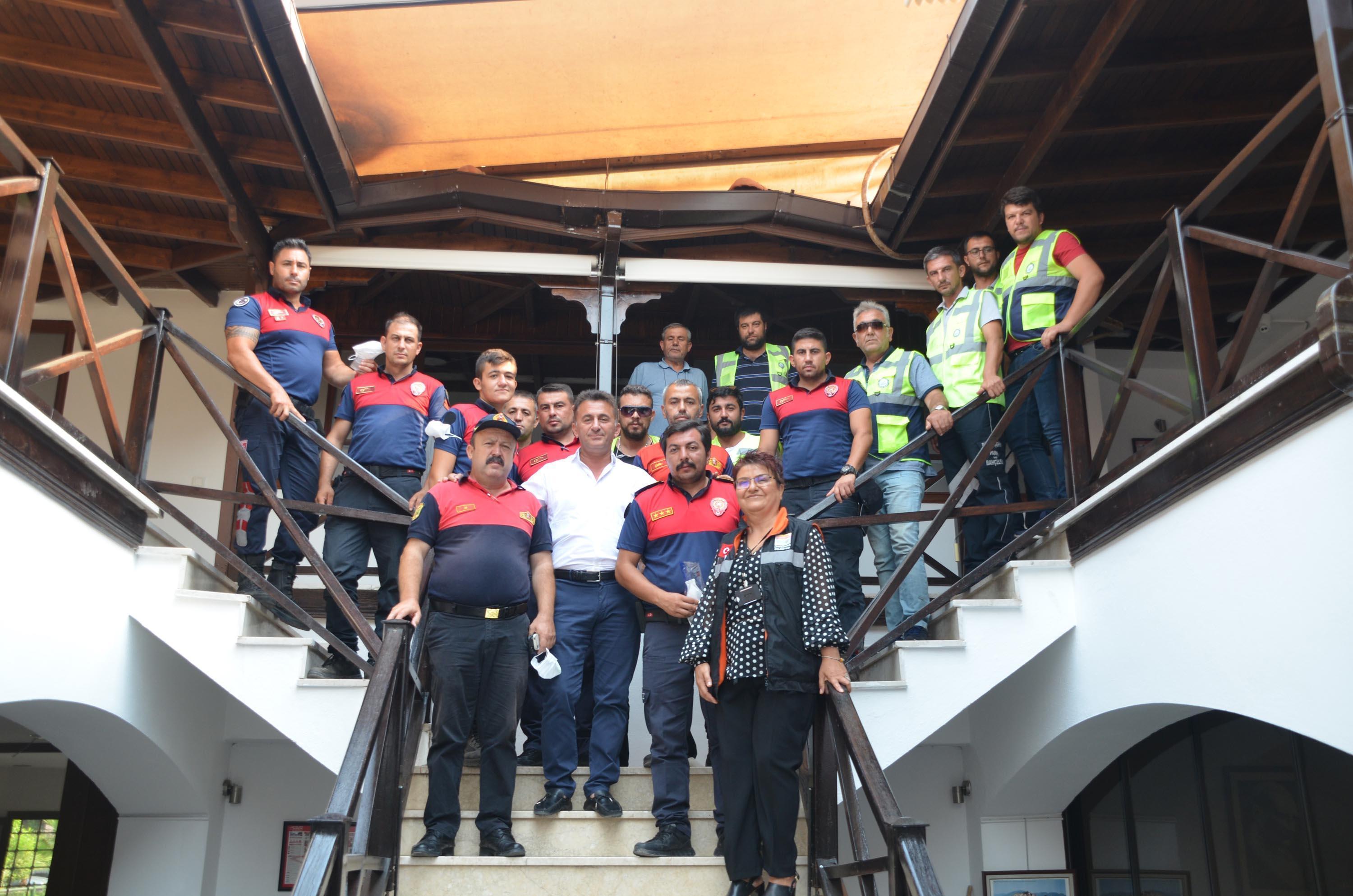 Marmariste 9 gün süren yangın kontrol altında, soğutma çalışması sürüyor