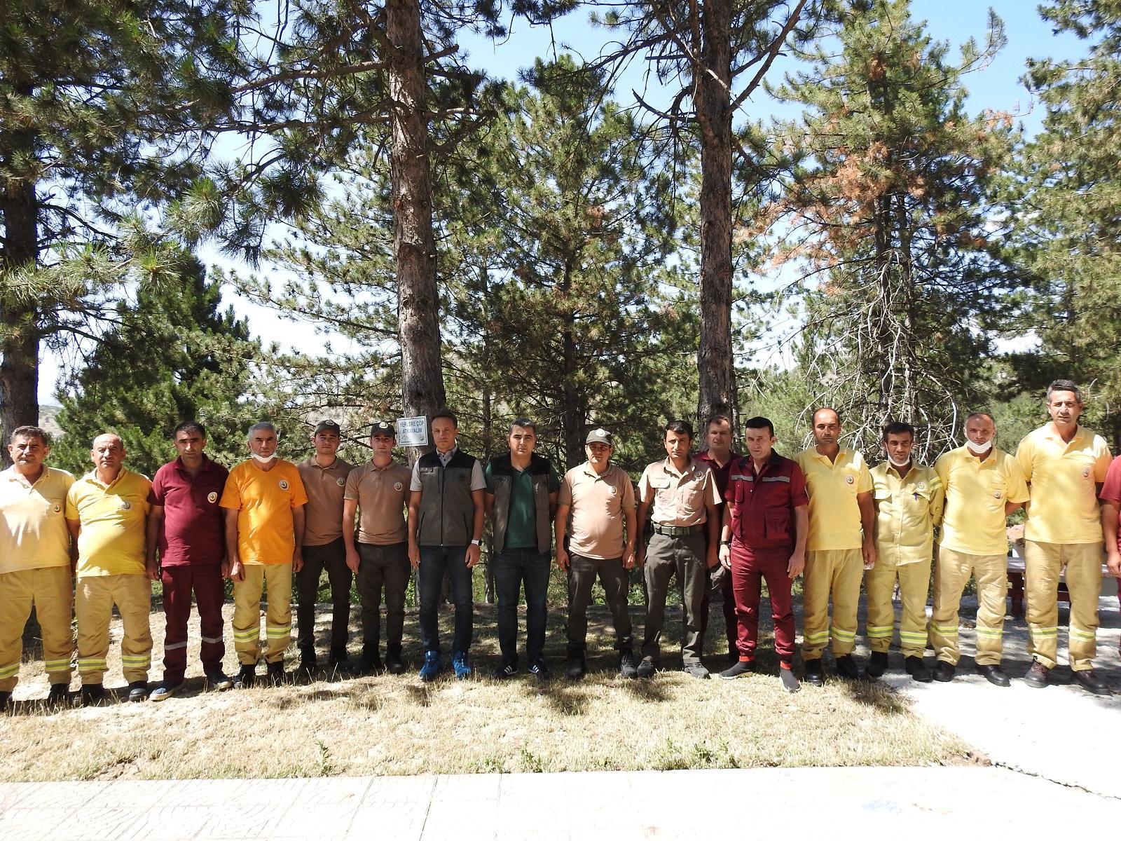 Çorum’da ormanlar 9 kulede gözetleniyor