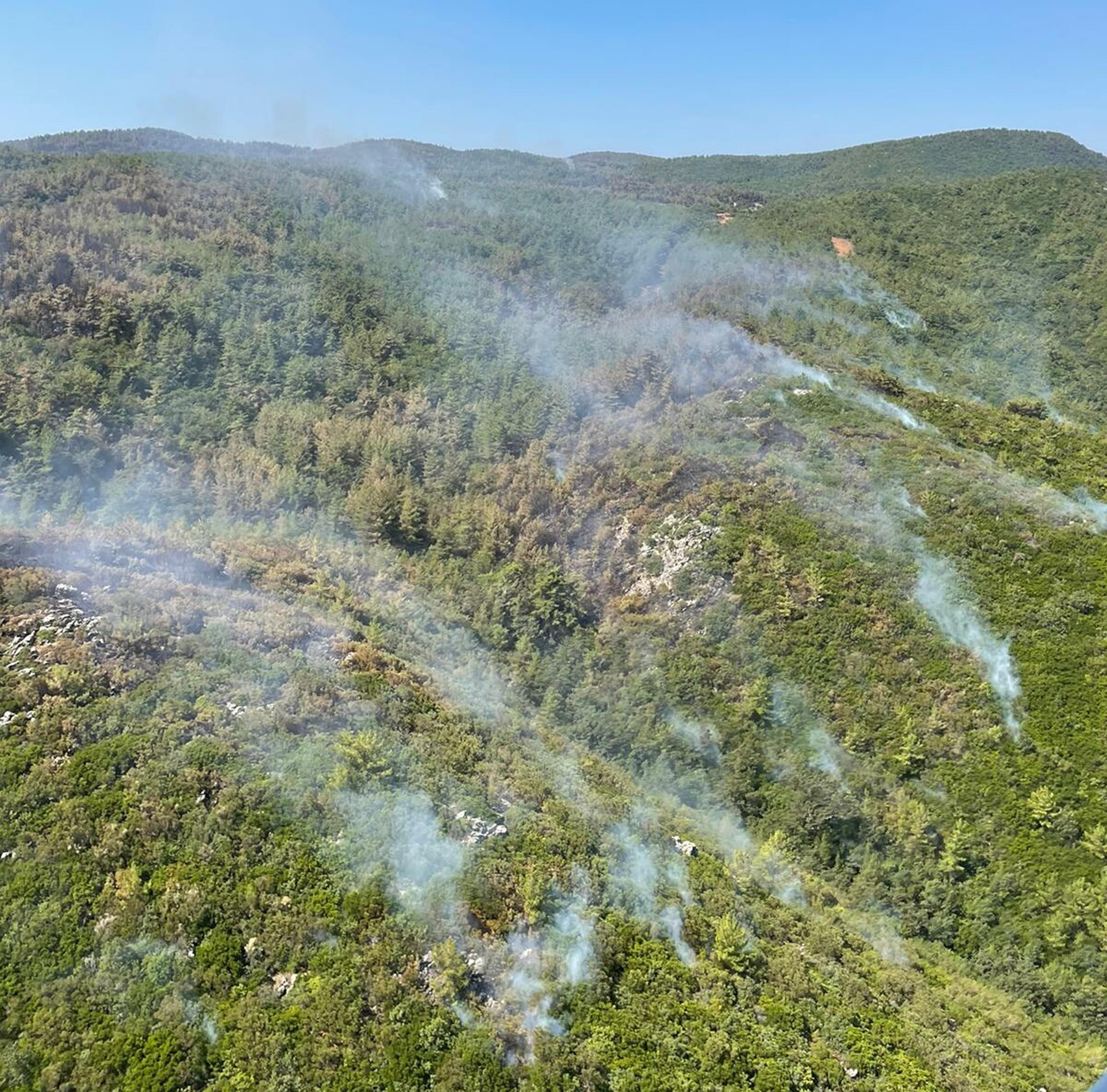 Milastaki yangında 9uncu gün