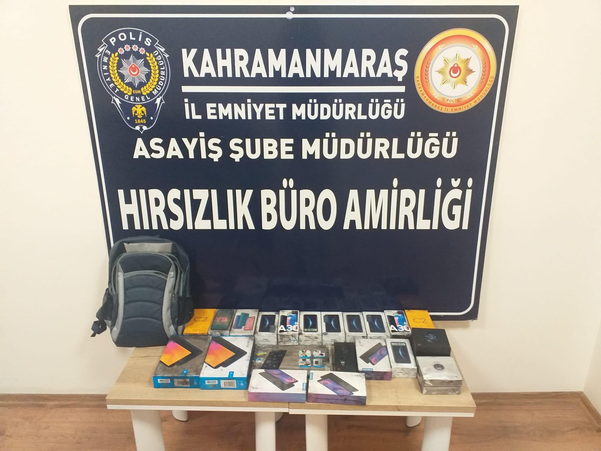 70 ilde hırsızlıktan aranan 2 şüpheli, Kahramanmaraşta yakalandı