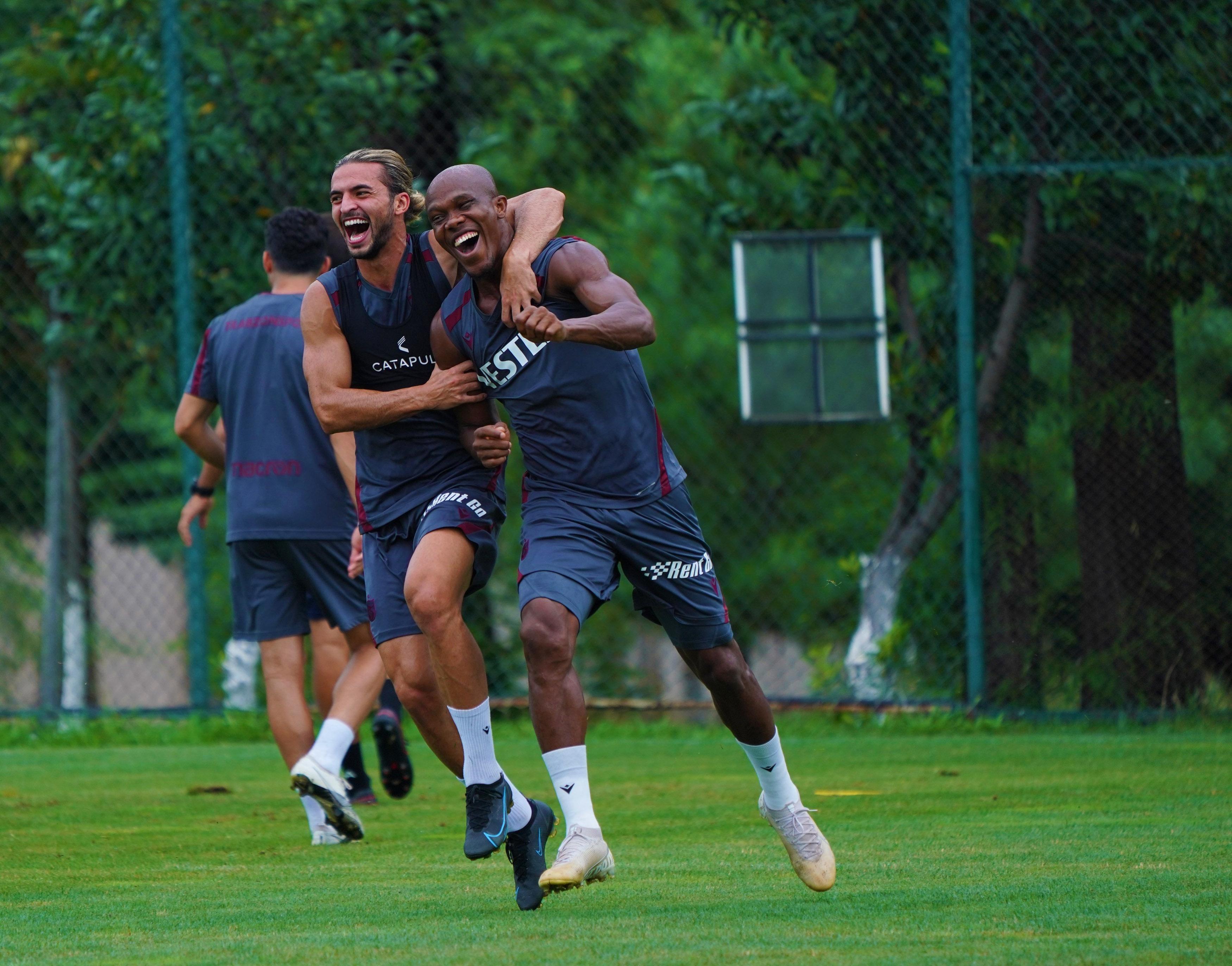 Trabzonspor, Molde FK maçı hazırlıklarını sürdürdü