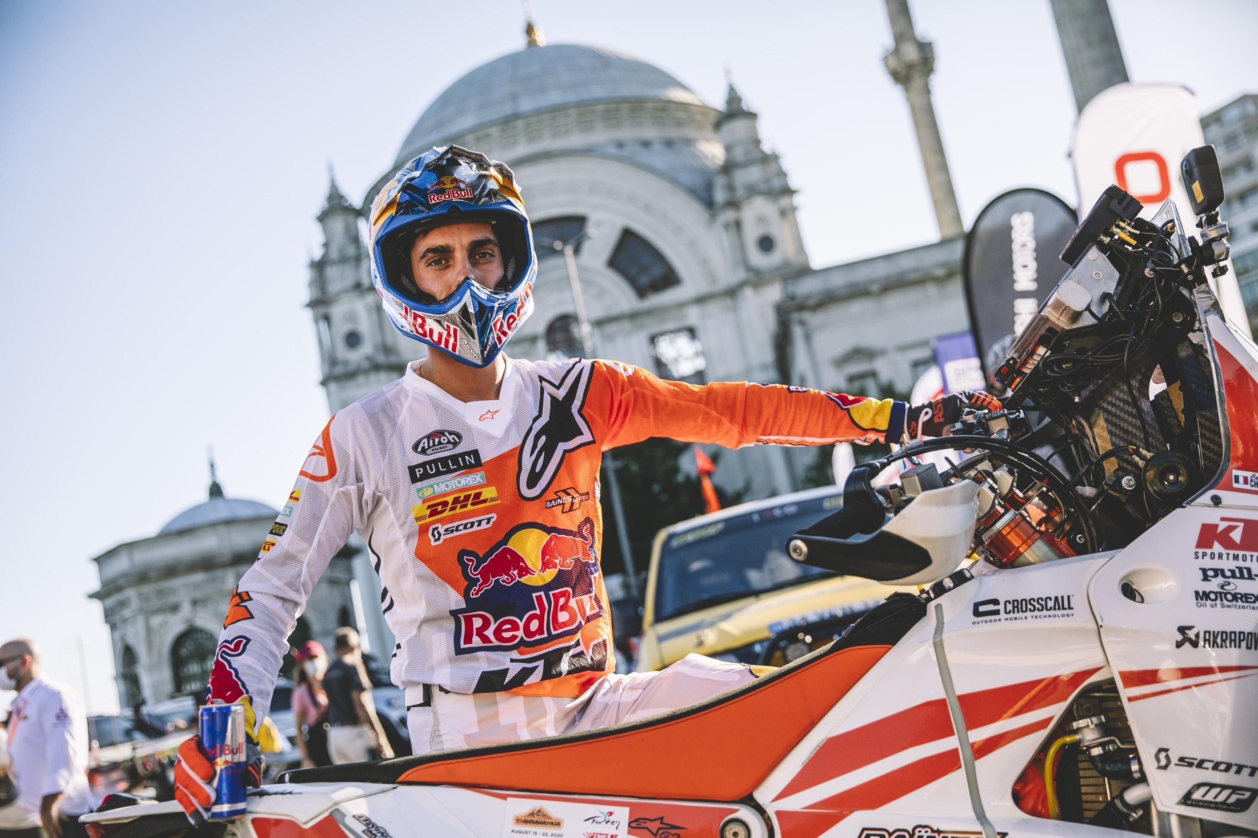 Red Bull sporcusu Chapeliere, TransAnatoliaya geliyor