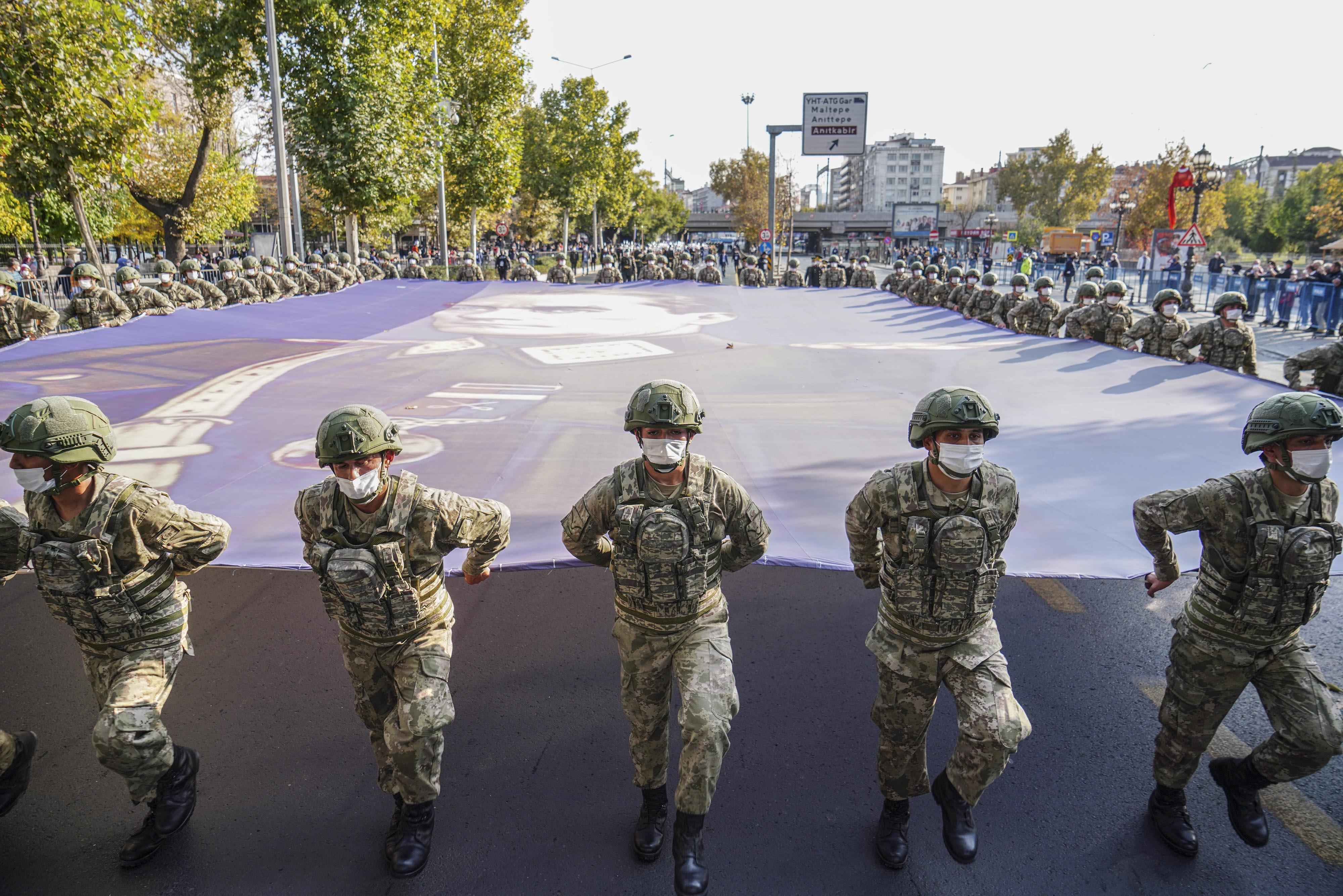 Ankarada 29 Ekim yürüyüşü