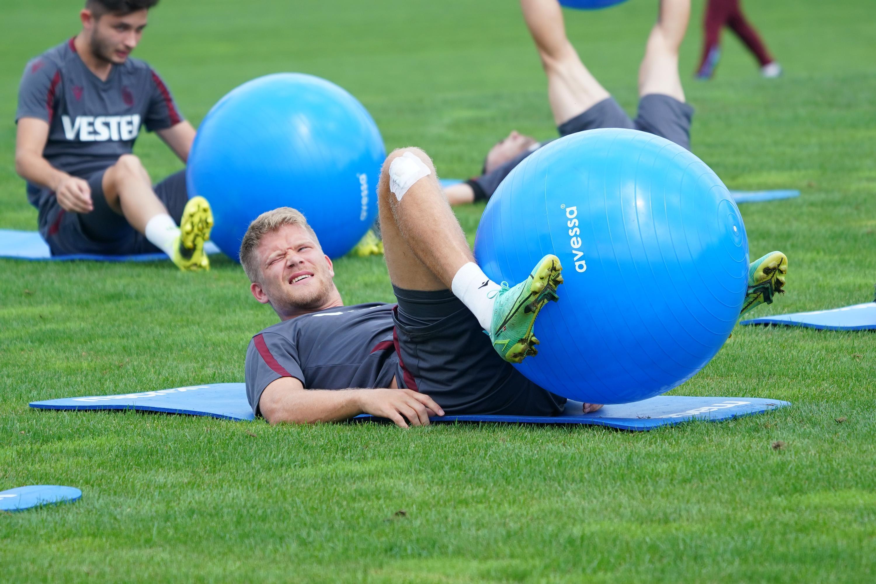 Trabzonspor’da Roma maçı hazırlıkları başladı