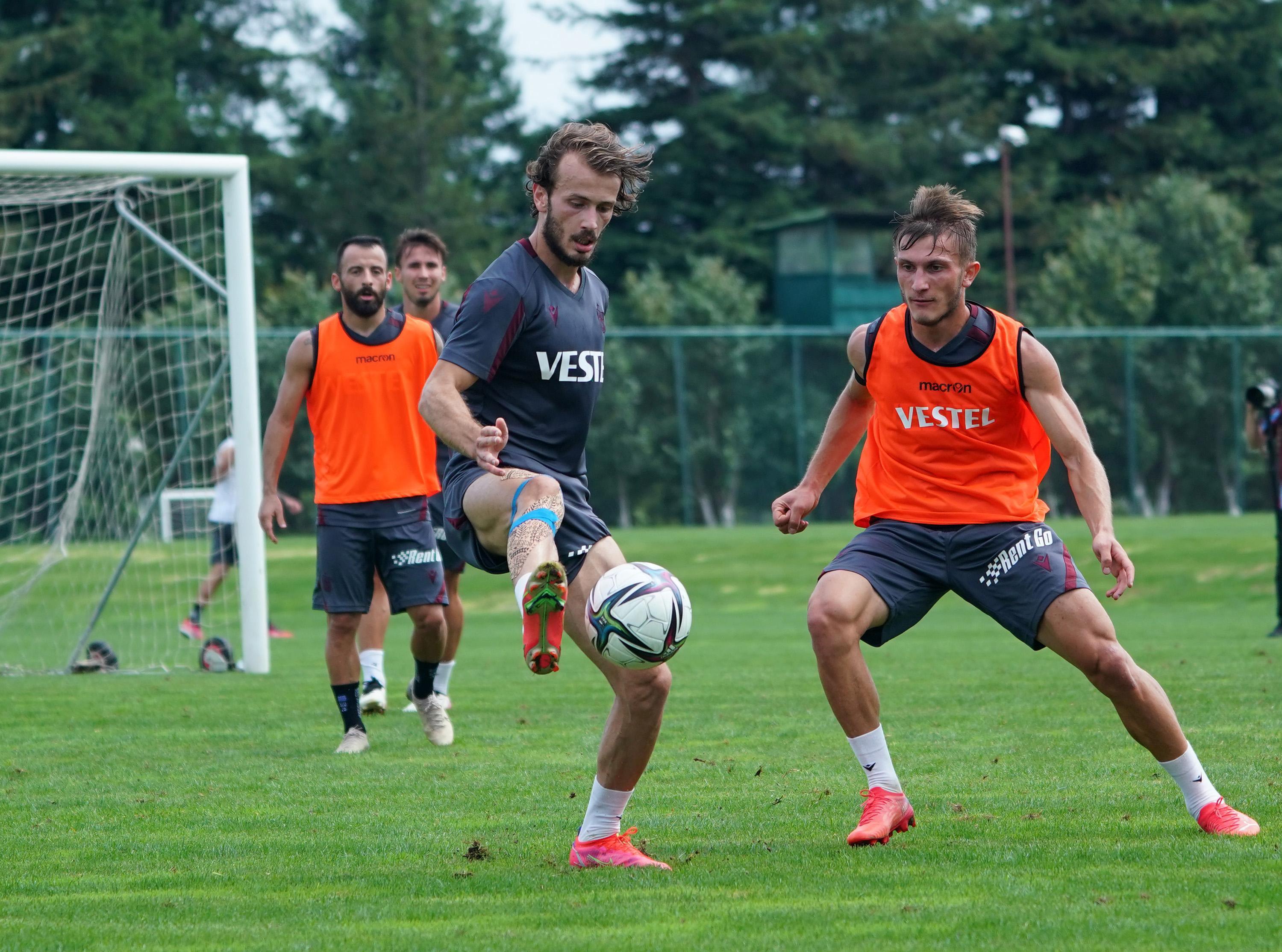 Trabzonspor’da Roma maçı hazırlıkları başladı