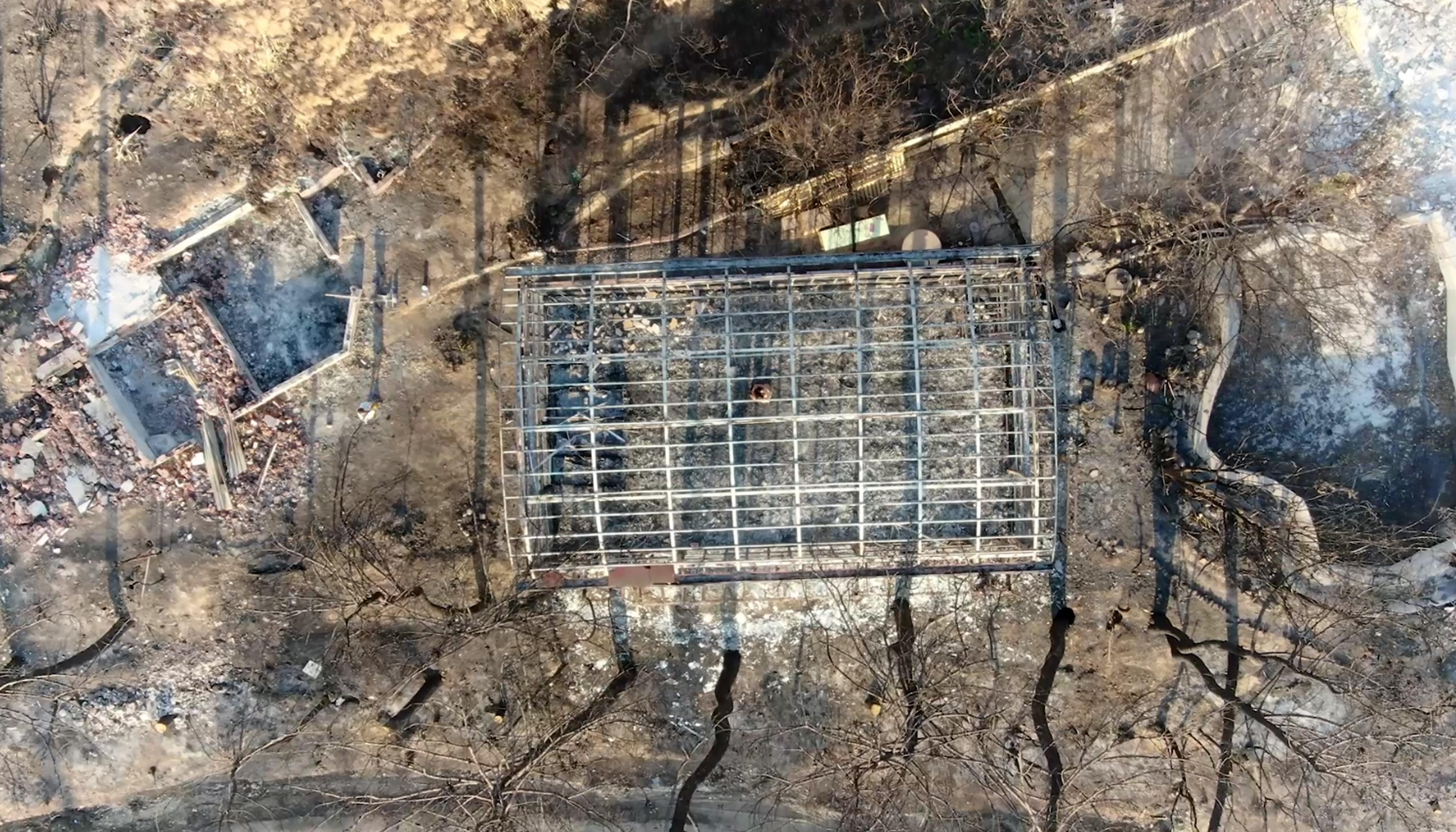 Küle dönen sanatevine dansla veda ettiler