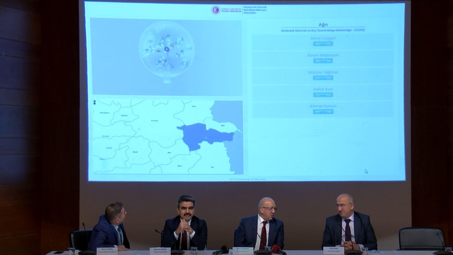 Ticaret Bakanlığında 795 sözleşmeli personelin görev yerleri belirlendi