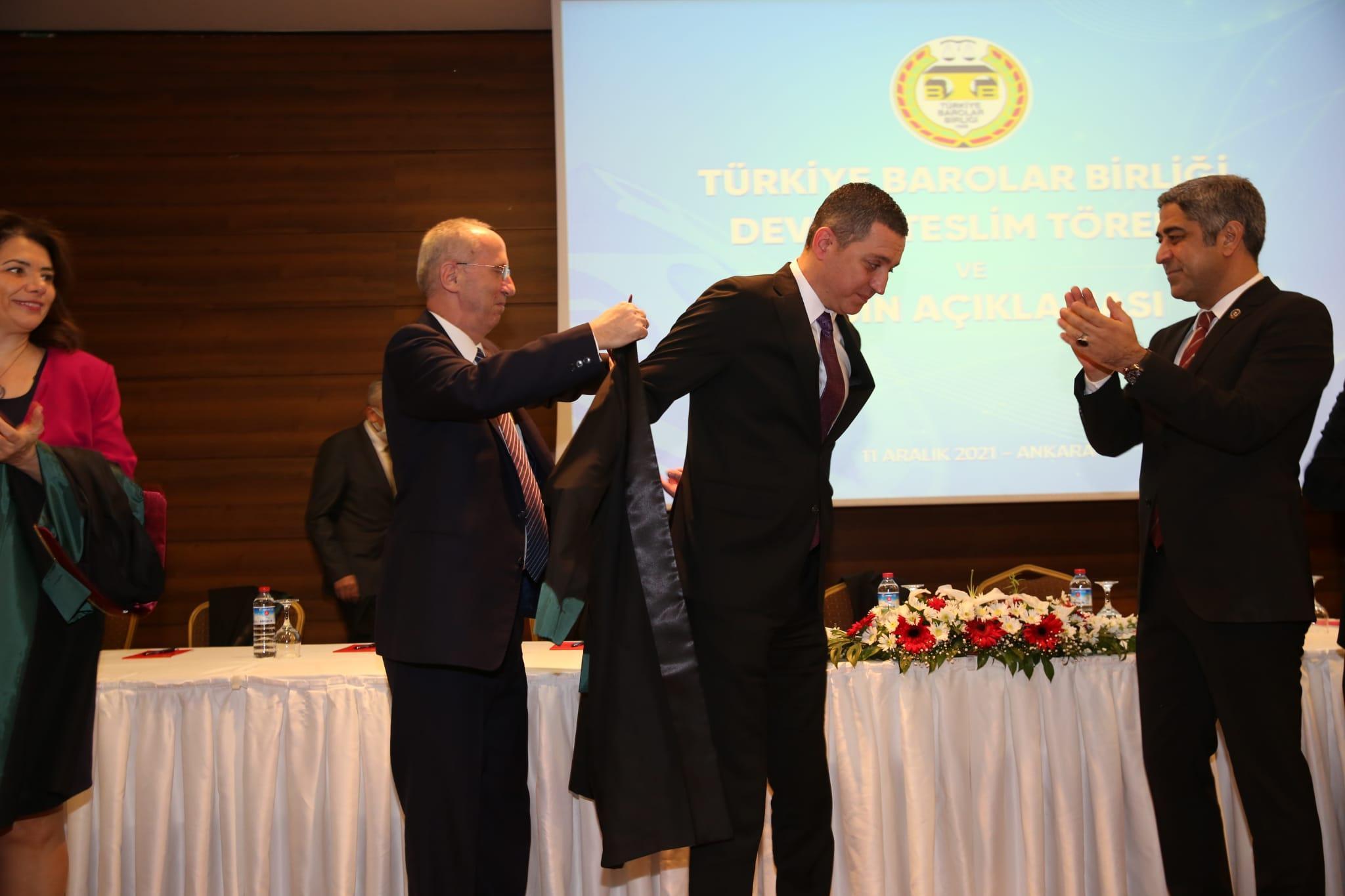 TBB Başkanı Sağkan: TBBnin kapıları bütün avukatlara açılmıştır