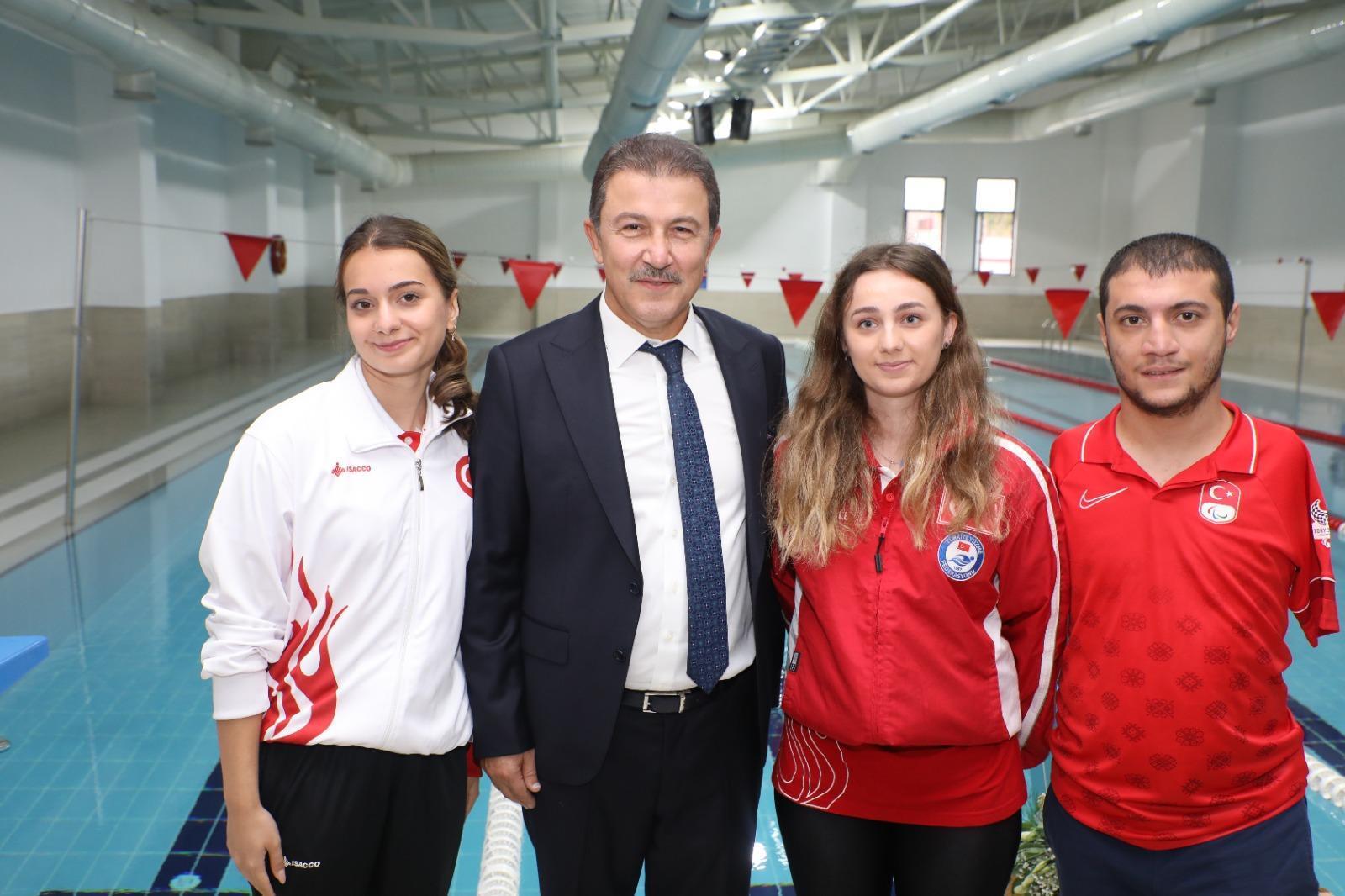 Başkan Köken: Futbol dışında başka sporların olduğunu anlatmalıyız