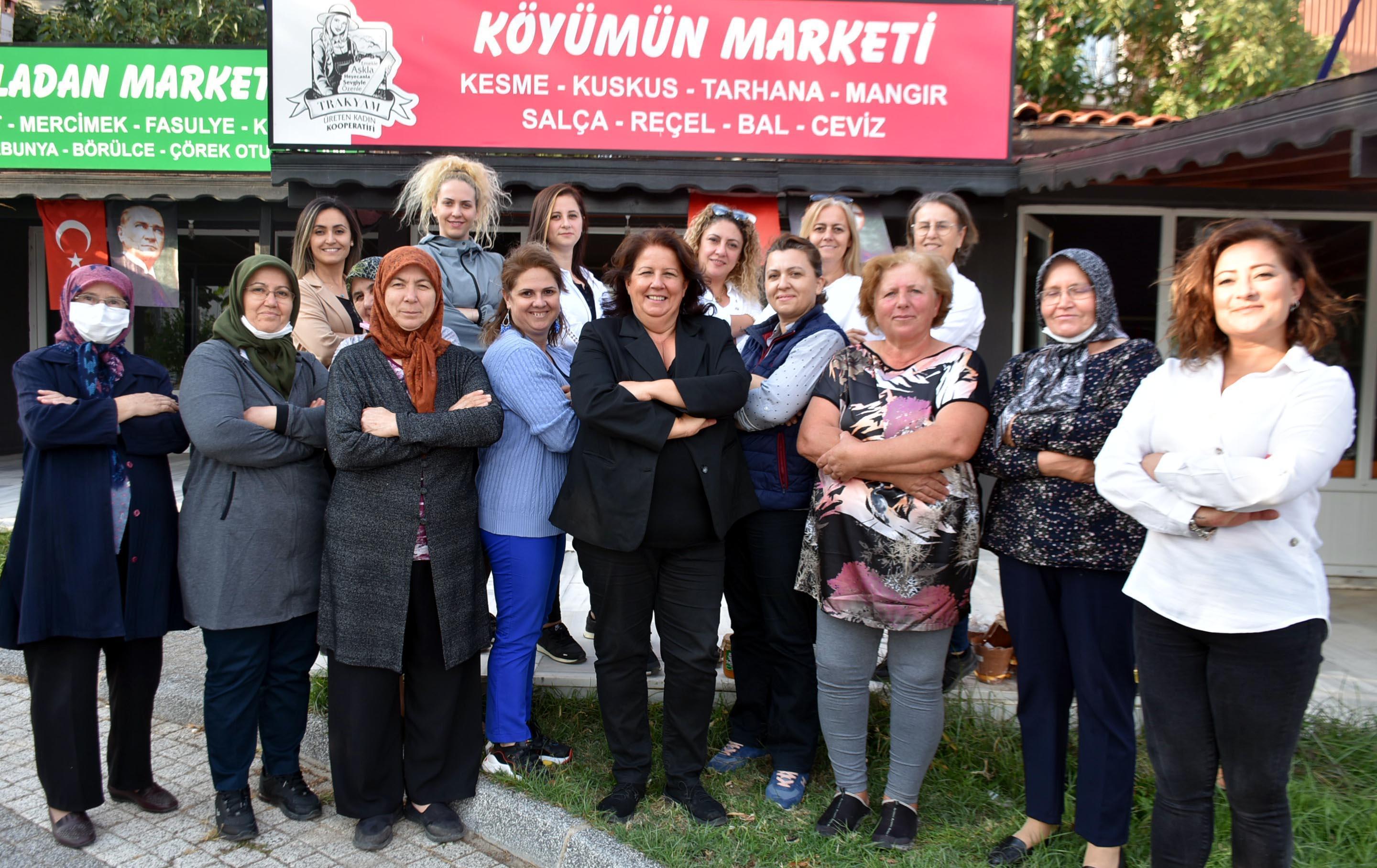 Trakyanın üreten kadınları, yöresel lezzetleri sofralarla buluşturuyor