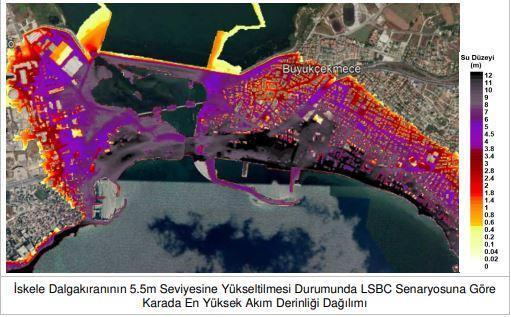 İstanbulda tsunamiden kaçış tabelaları