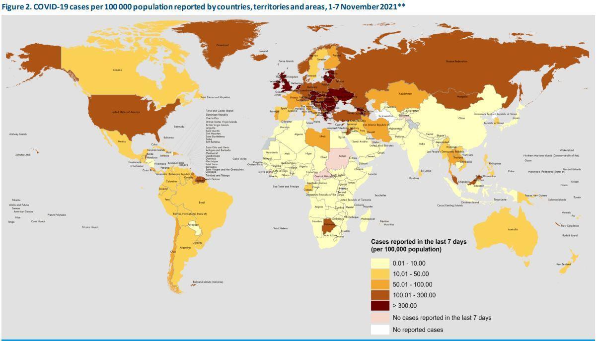 DSÖ: Avrupa’da Covid-19’dan can kayıpları bir haftada yüzde 10 arttı