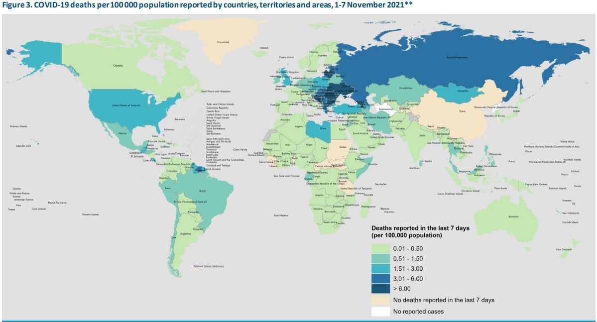 DSÖ: Avrupa’da Covid-19’dan can kayıpları bir haftada yüzde 10 arttı