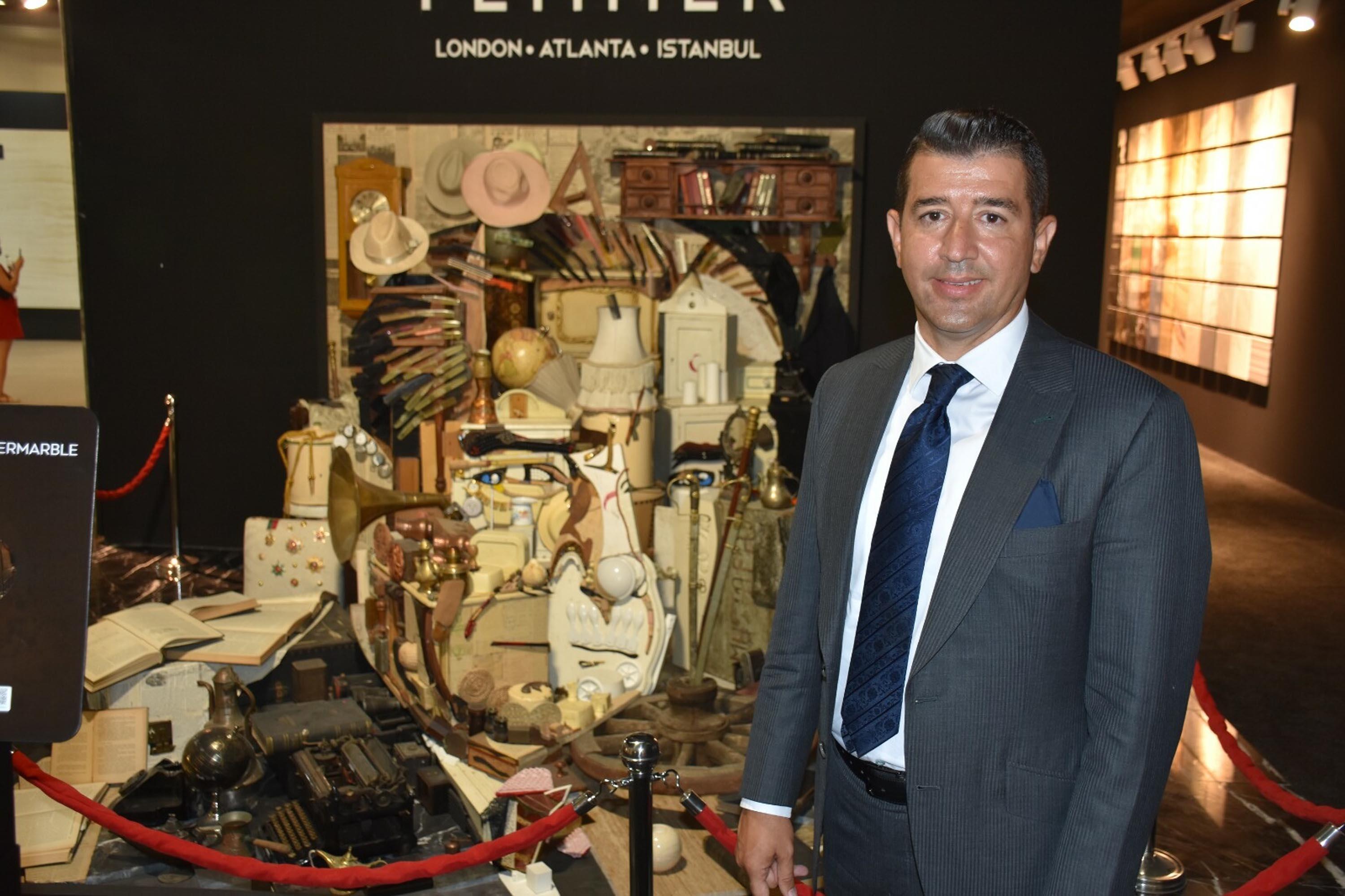 Anamorfoz Atatürk Projesi Marble Fuarında ilgi gördü