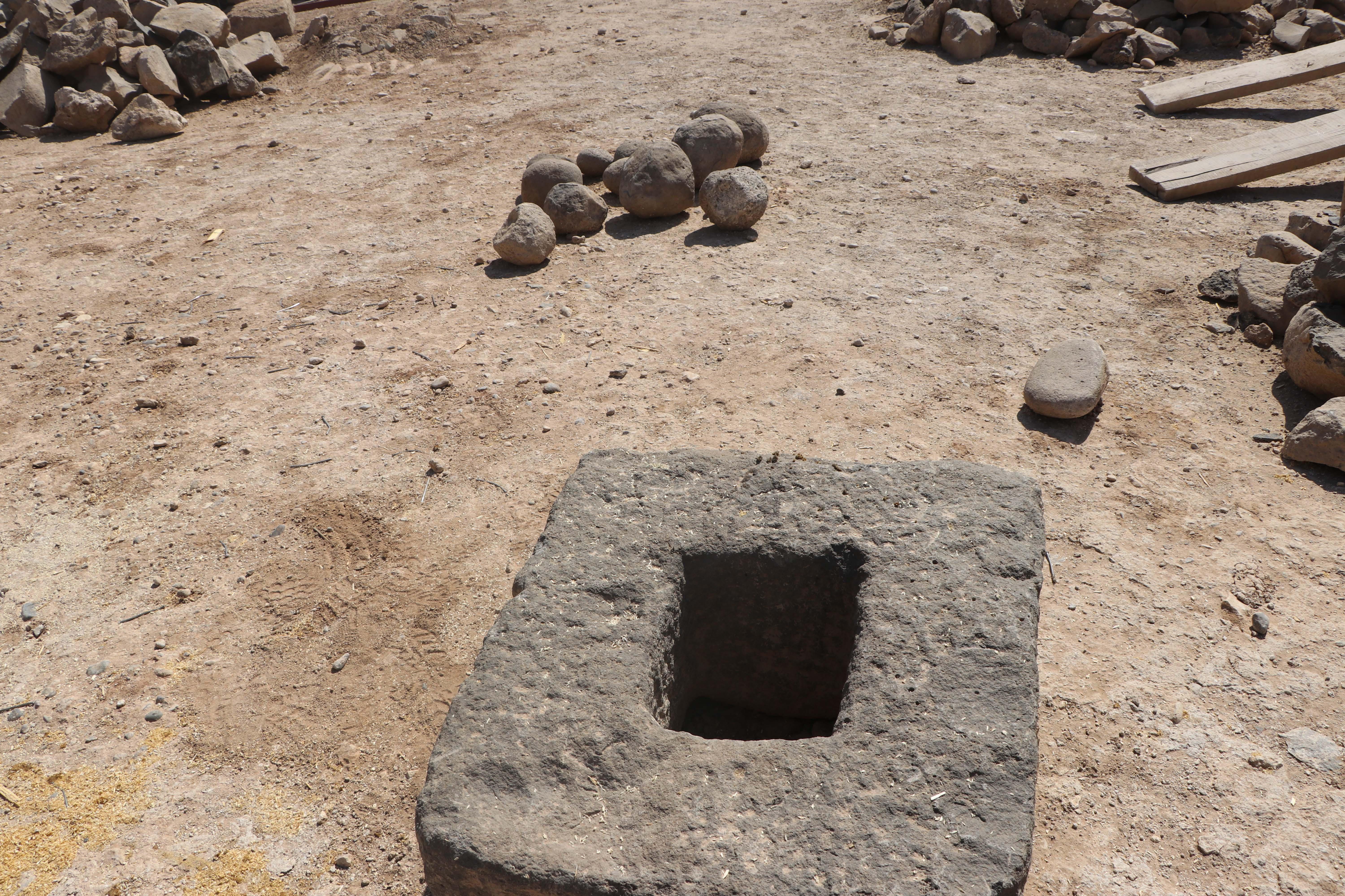 Diyarbakır Kalesinde mancınık ayakları bulundu