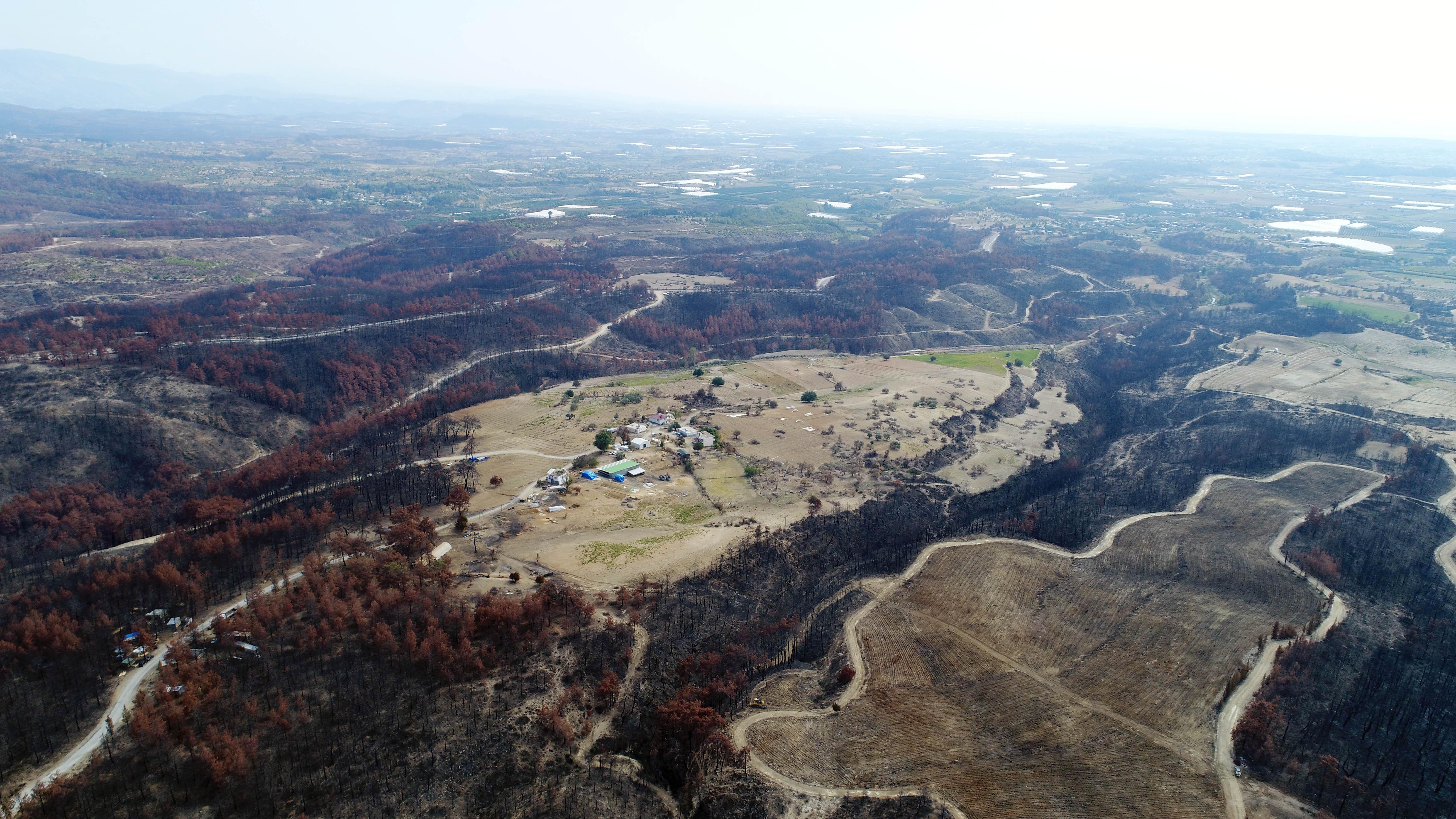 Orman yangınının en fazla zarar verdiği mahallenin ismindeki dram