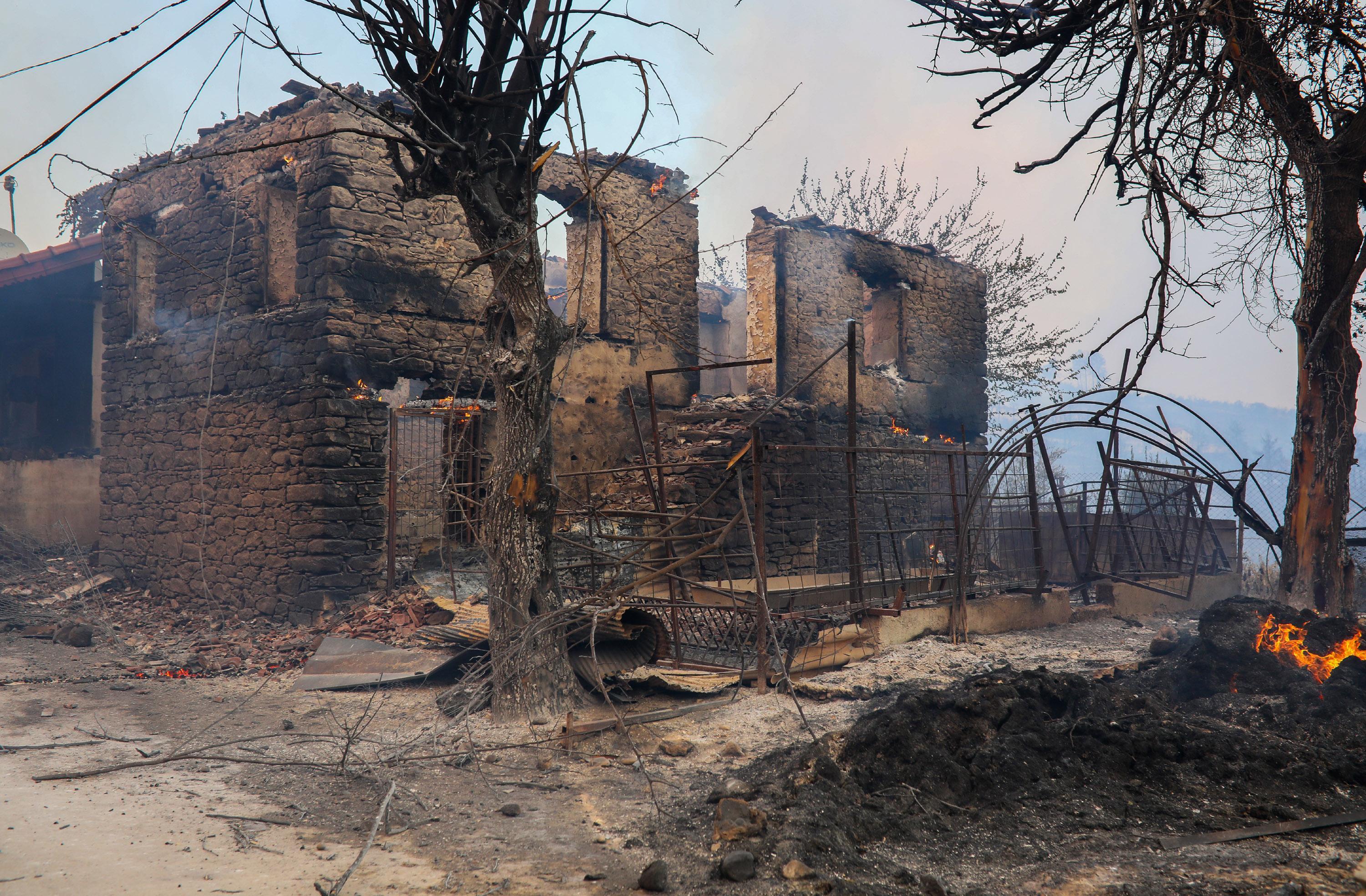 Orman yangınının en fazla zarar verdiği mahallenin ismindeki dram