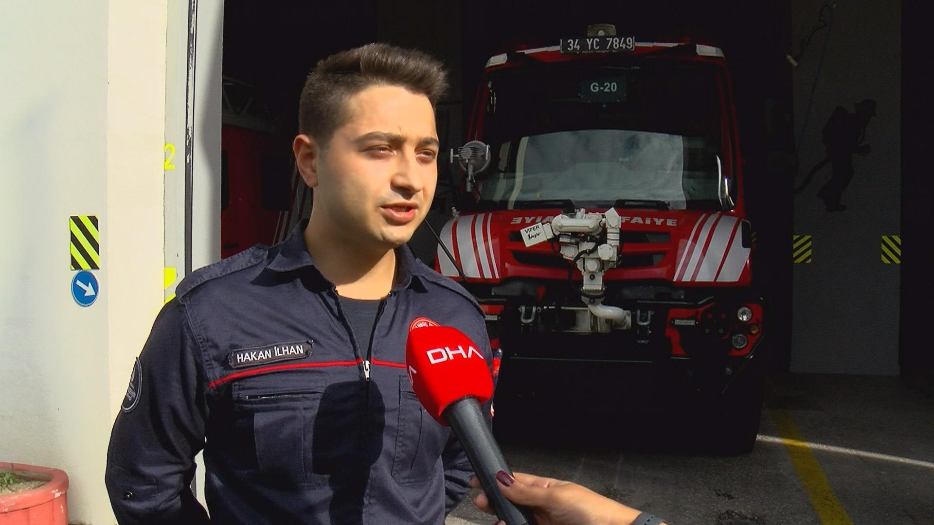 İstanbulun kadın itfaiyecileri görev başında