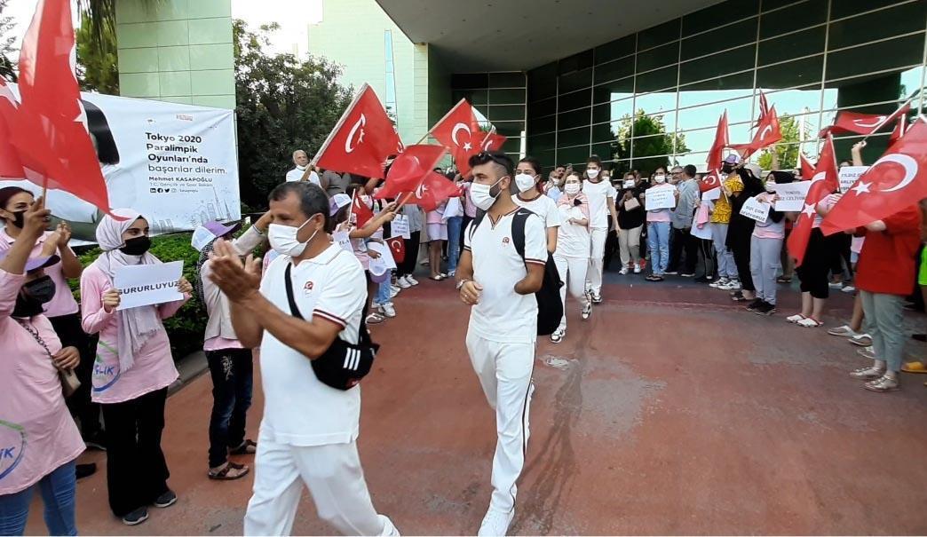 Para Tekvando Milli Takımı dualarla uğurlandı