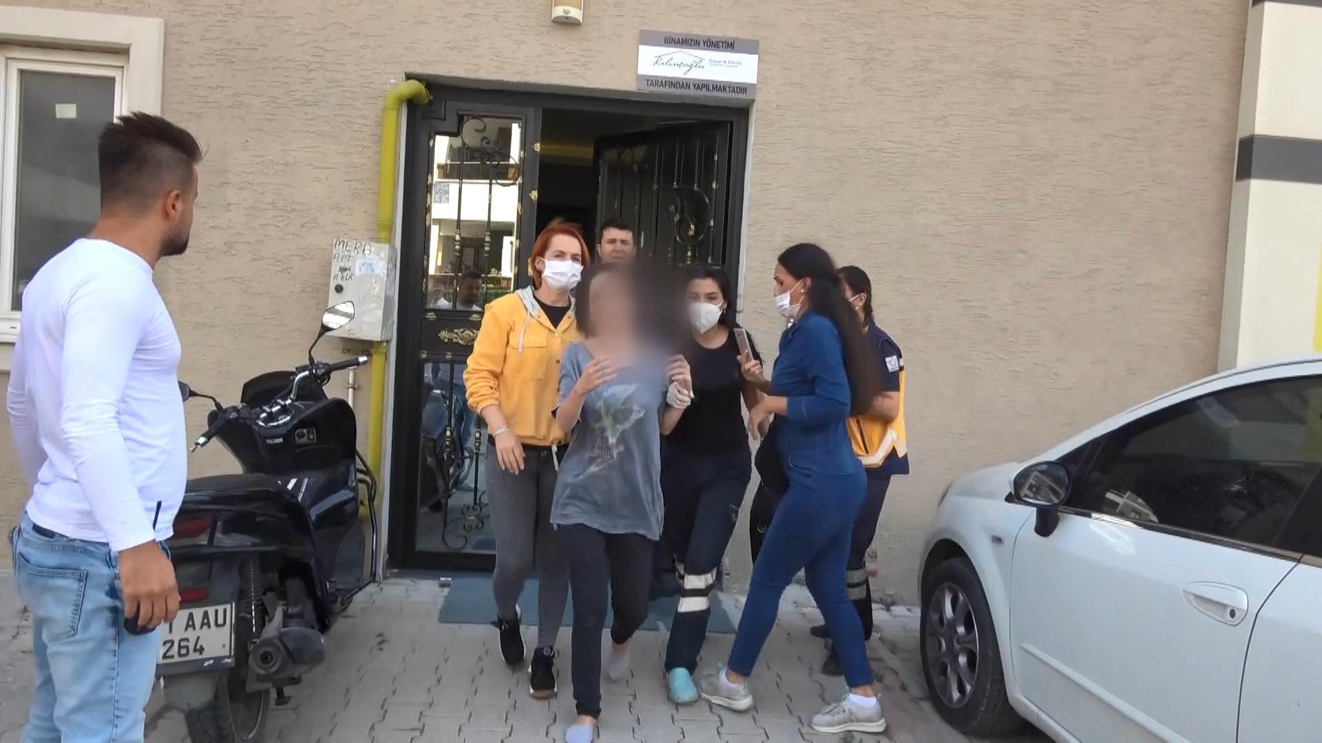 Eşinin rehin aldığı kadın: Bıçaklayacağı sırada polisler kurtardı