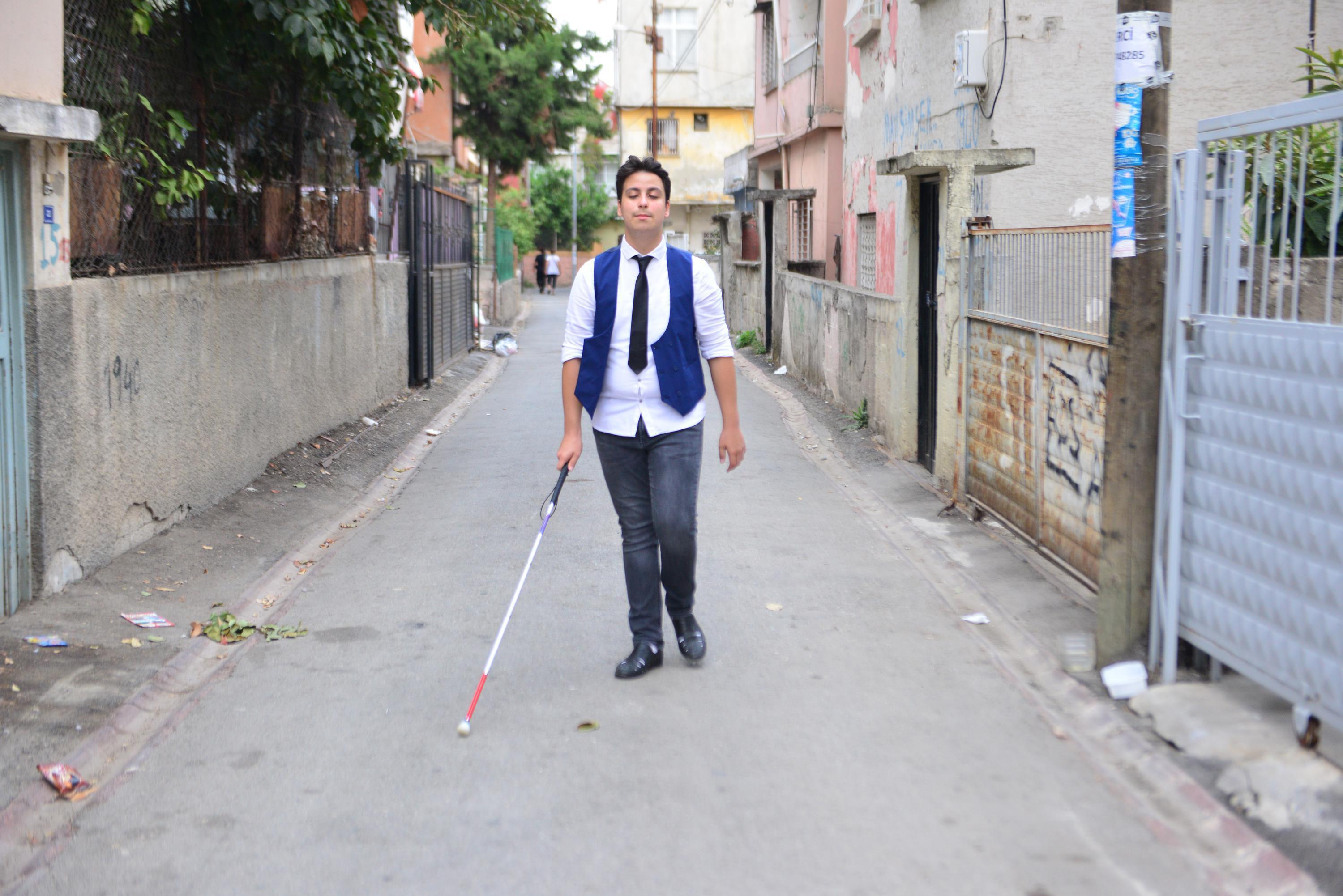 Görme engelli absolut kulak Ekremin en büyük hayali Fazıl Say ile piyano çalmak