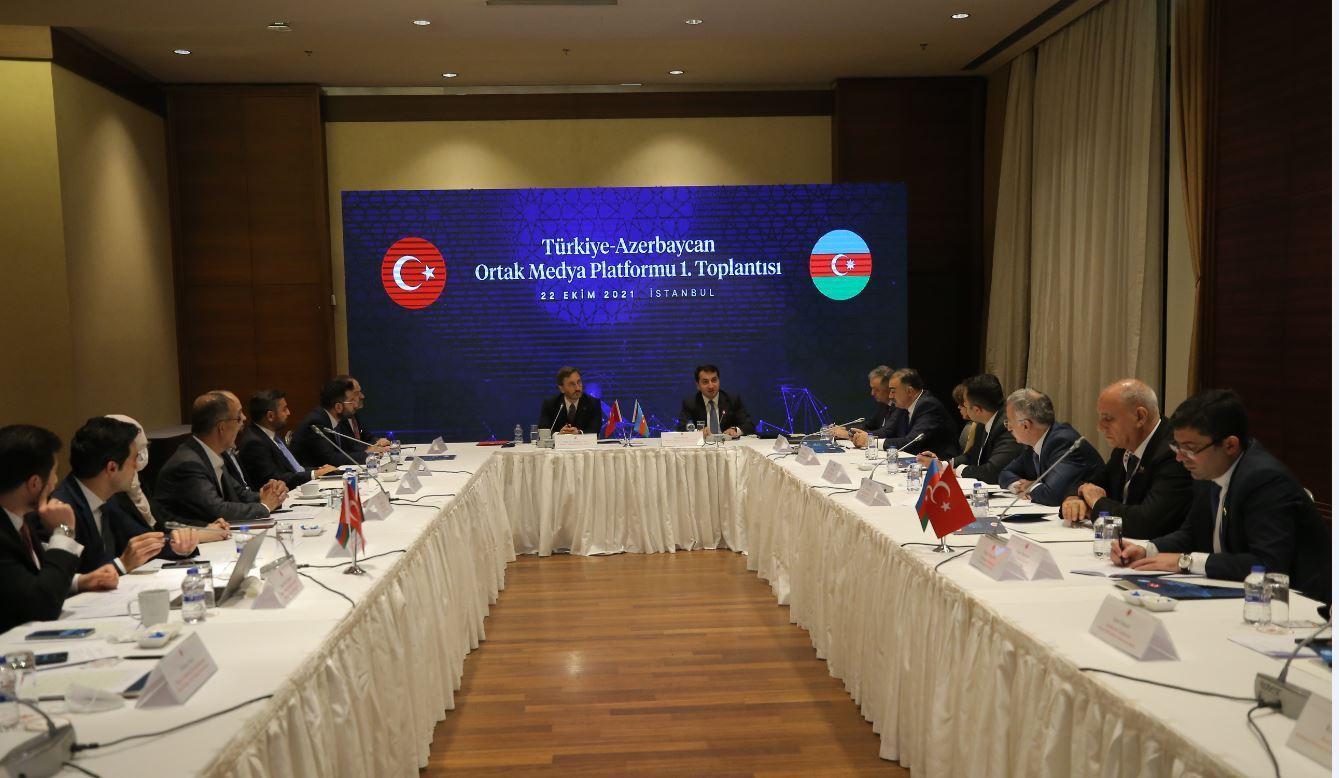 Türkiye-Azerbaycan Ortak Medya Platformu’nun ilk toplantısı yapıldı